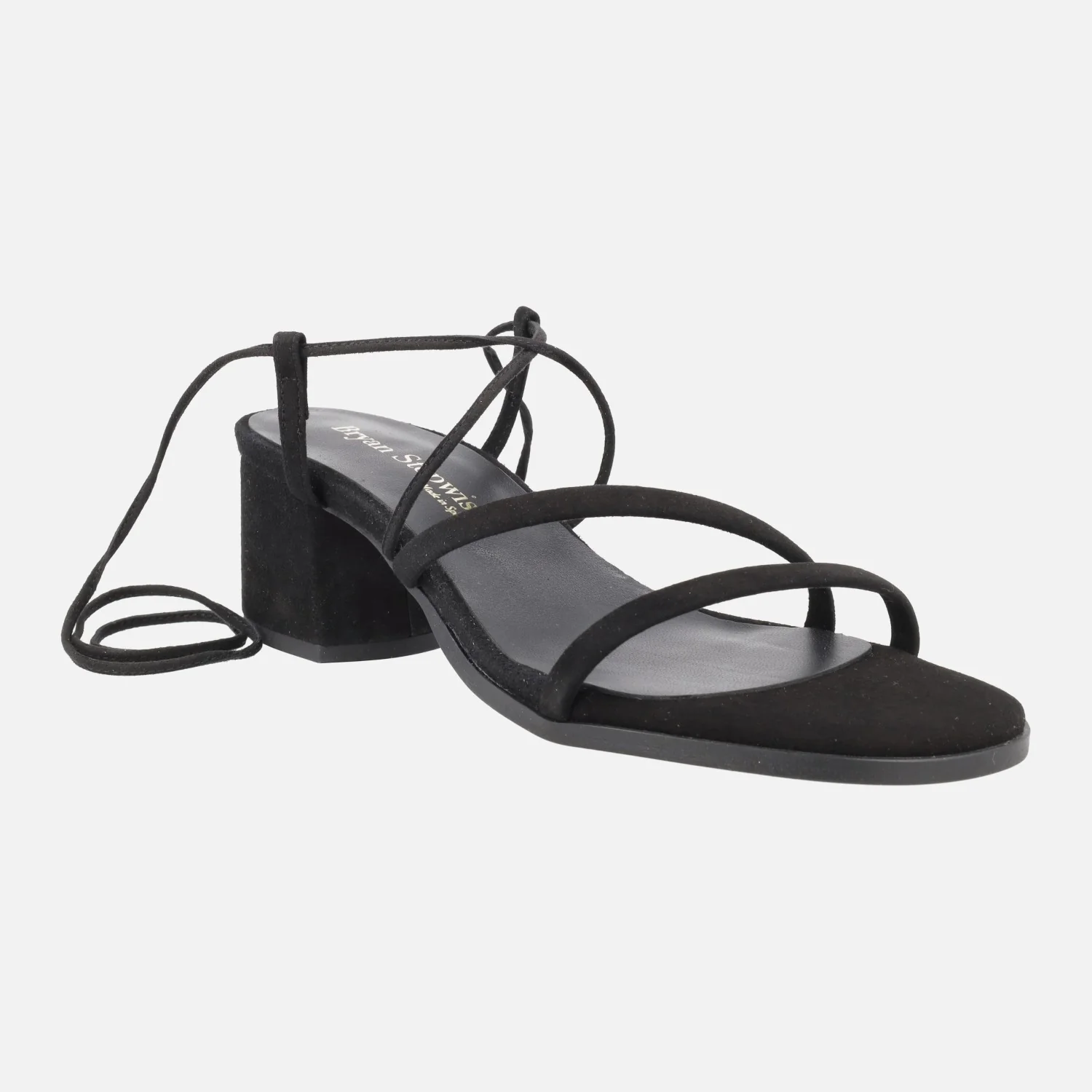 Sandalias de tacón Grecia con cintas para atar - Image 3