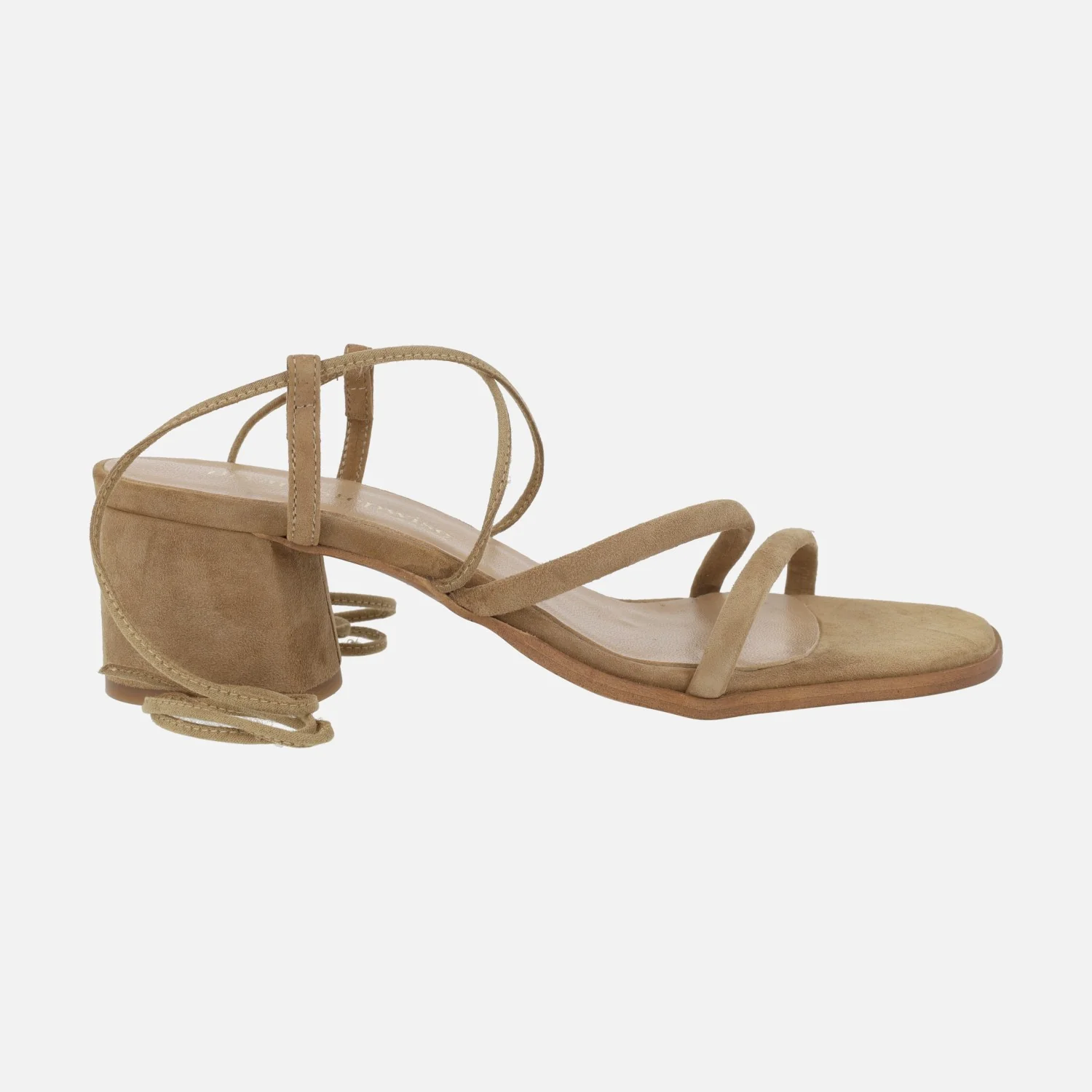 Sandalias de tacón Grecia con cintas para atar - Image 9
