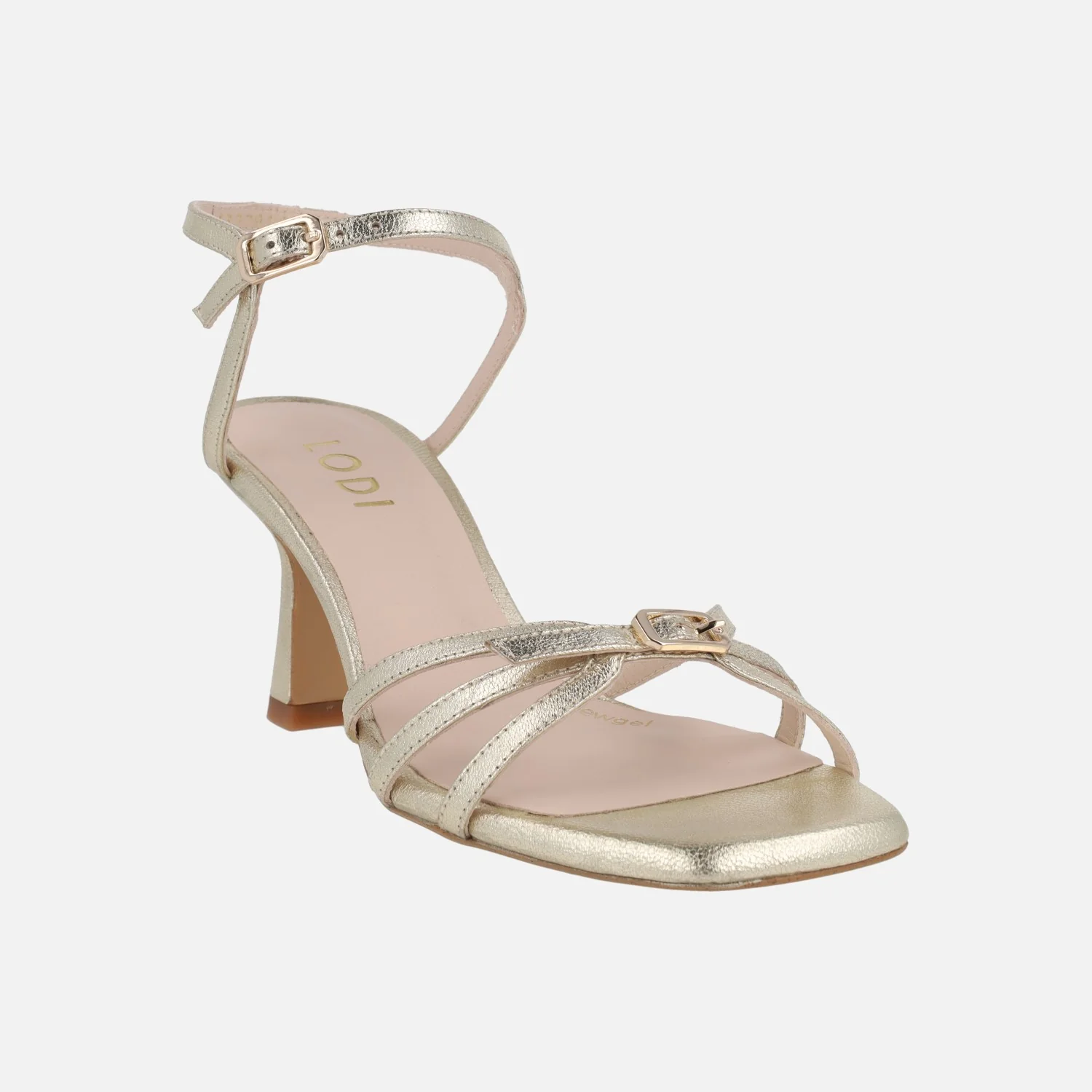 Sandalias de tacón Luki con pulsera al tobillo - Image 2