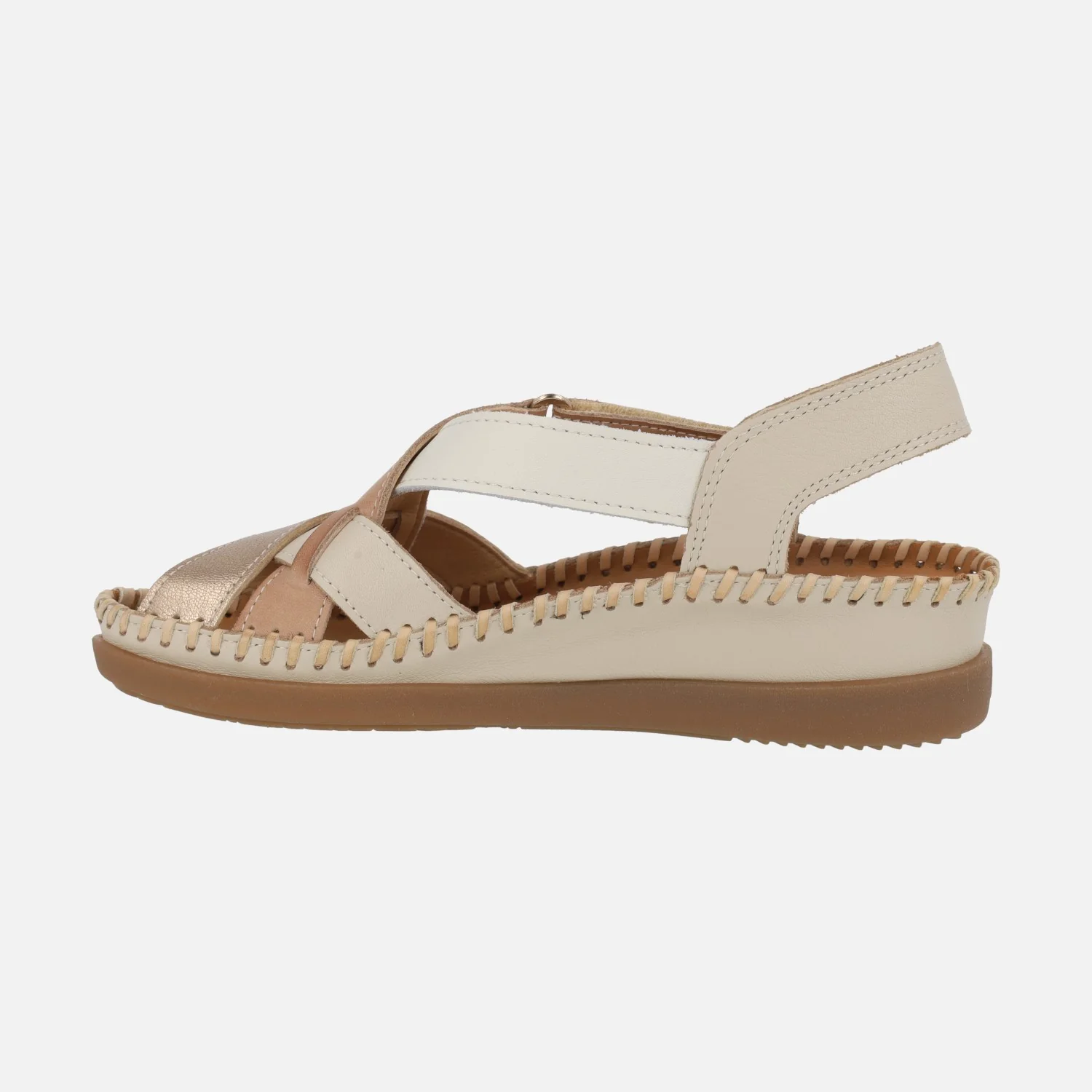 Sandalias de tiras combinadas con cierre de velcro Cadaques - Image 3