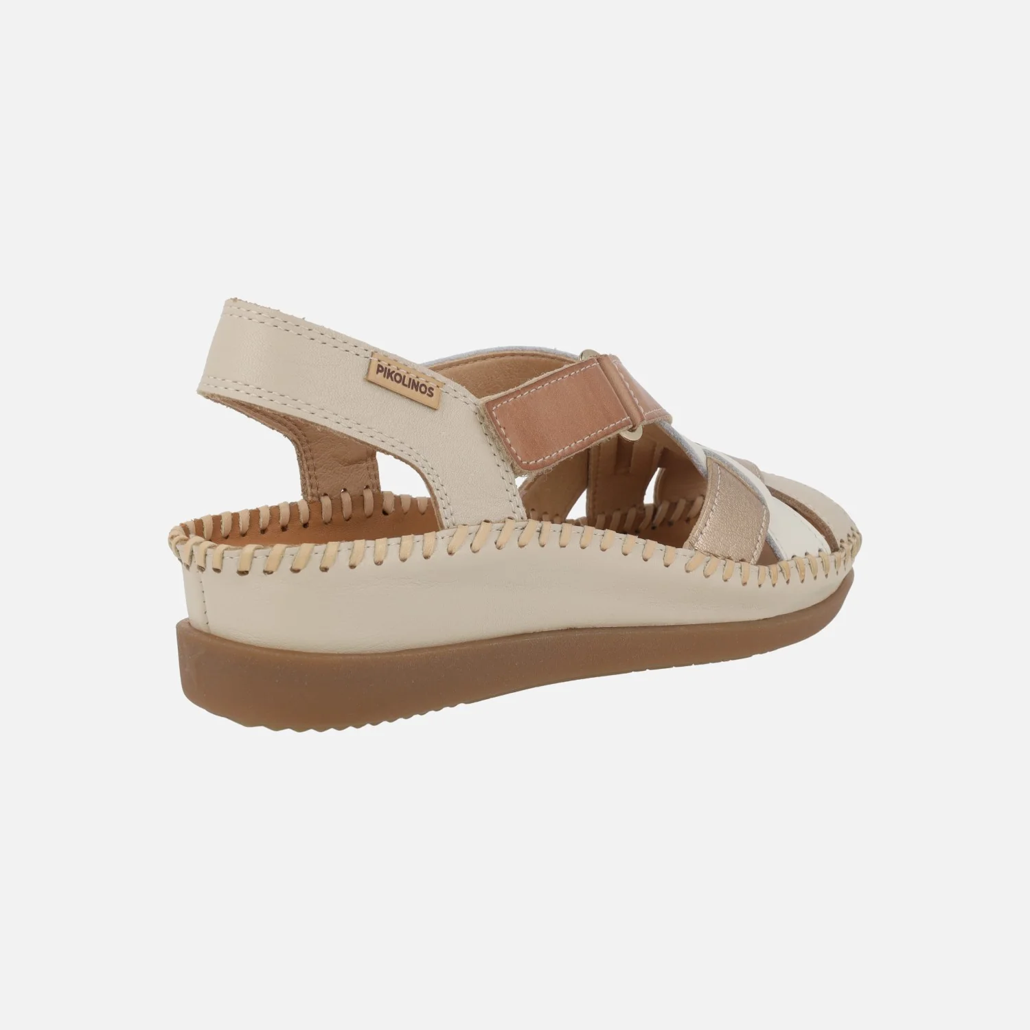 Sandalias de tiras combinadas con cierre de velcro Cadaques - Image 4