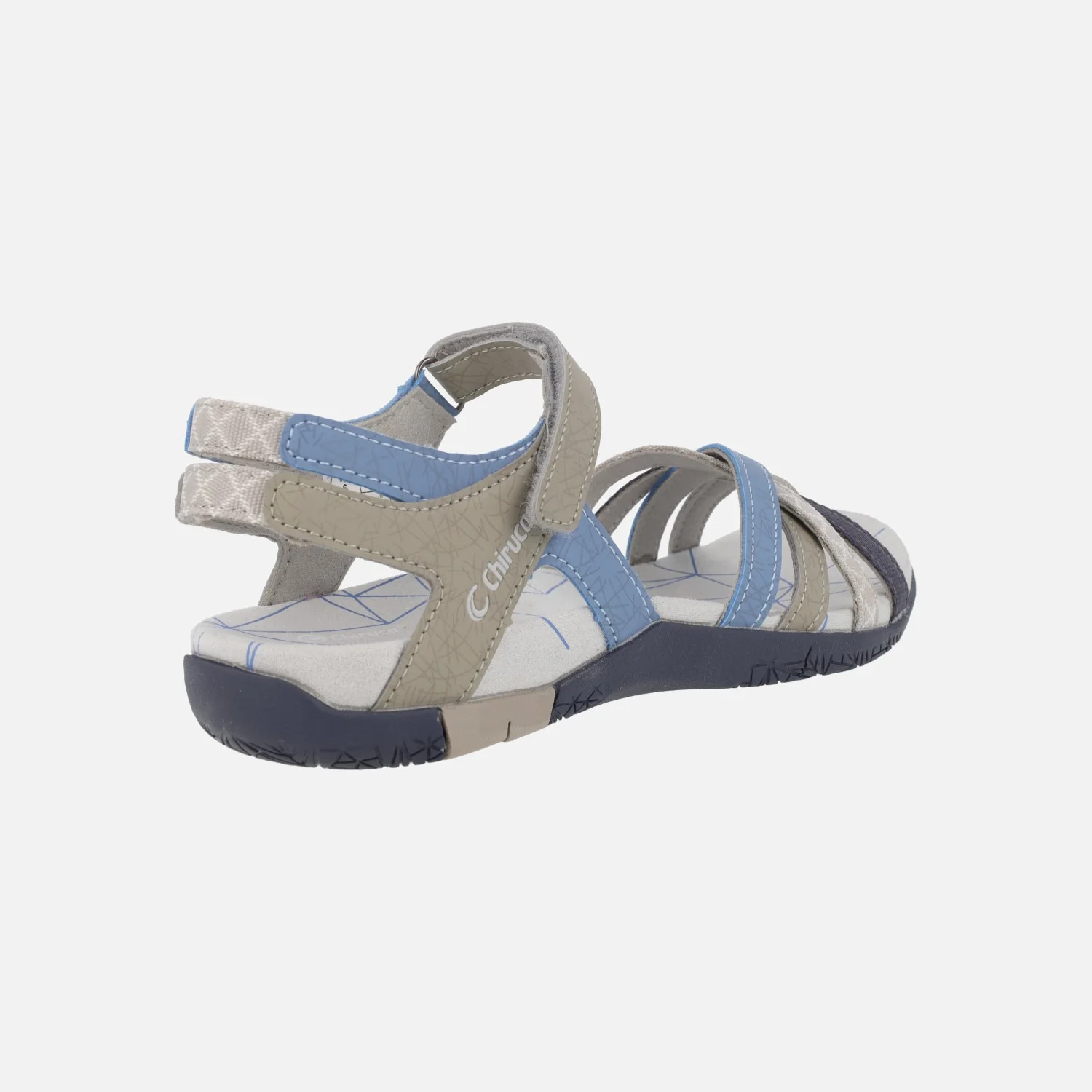 Sandalias de tiras combinadas con cierre de velcro Malibu 04 - Image 4