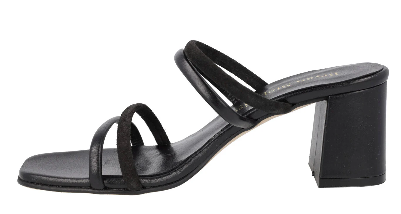 Sandalias Nolita de tiras combinadas y tacón ancho para mujer - Image 6