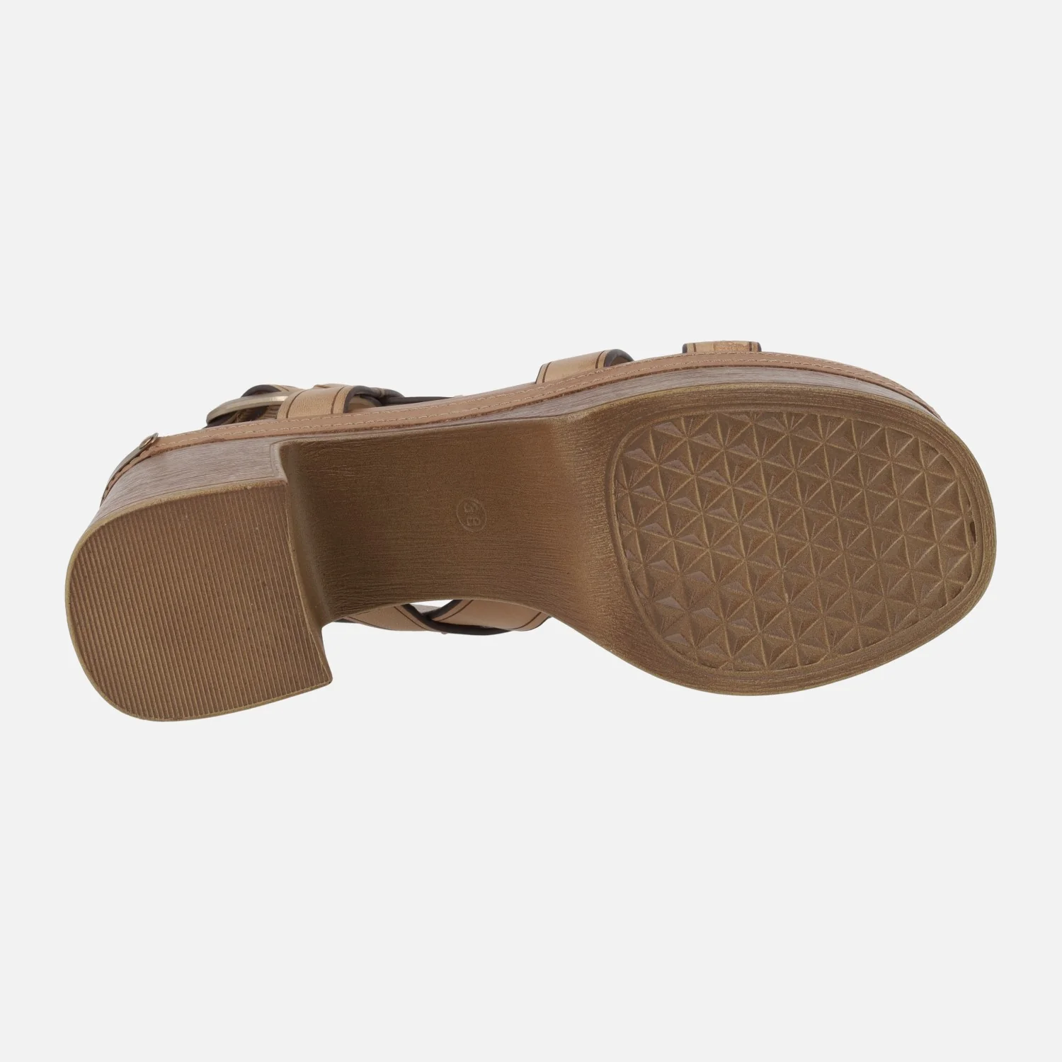 Sandalias de tiras con tacón alto y plataforma - Image 5