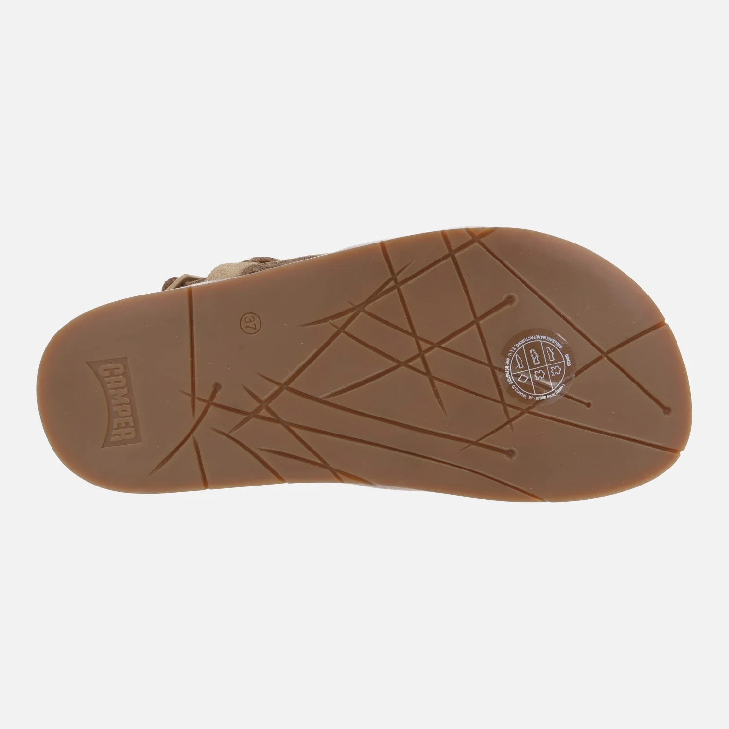 Sandalias de tiras en ante con hebillas para mujer Lluc sandals - Image 6
