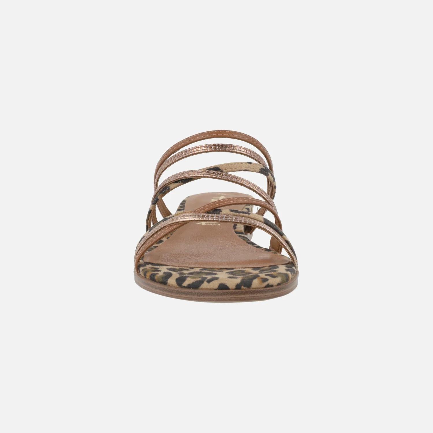 Sandalias de tiras en combinado leopardo - Image 5