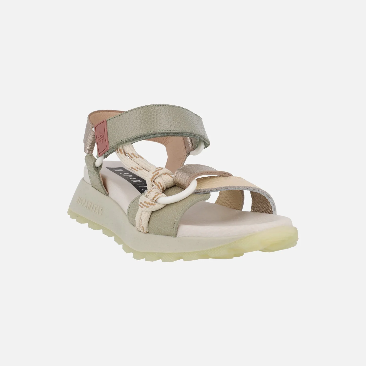 Sandalias deportivas de piel con cierre de velcro - Image 14