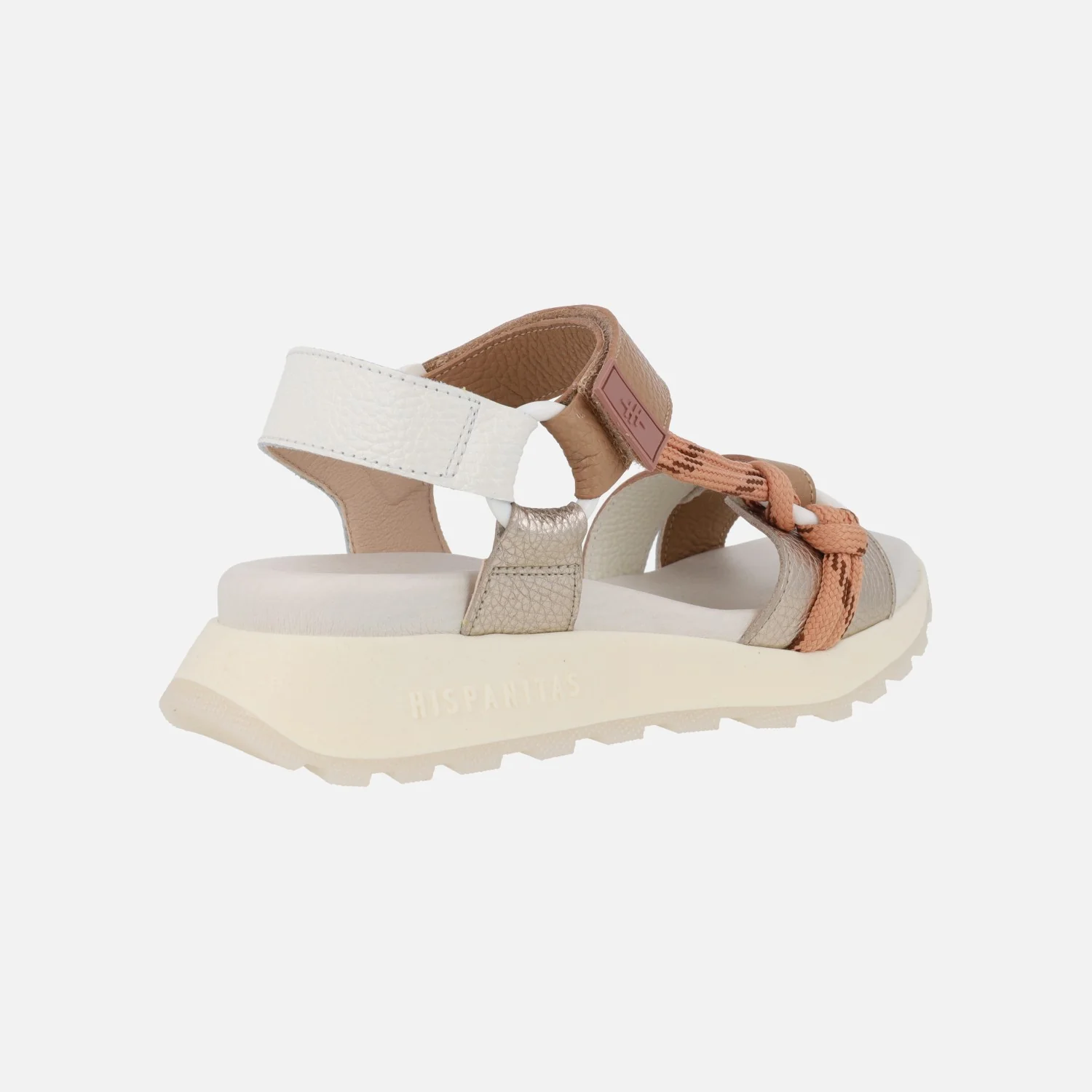 Sandalias deportivas de piel con cierre de velcro - Image 4