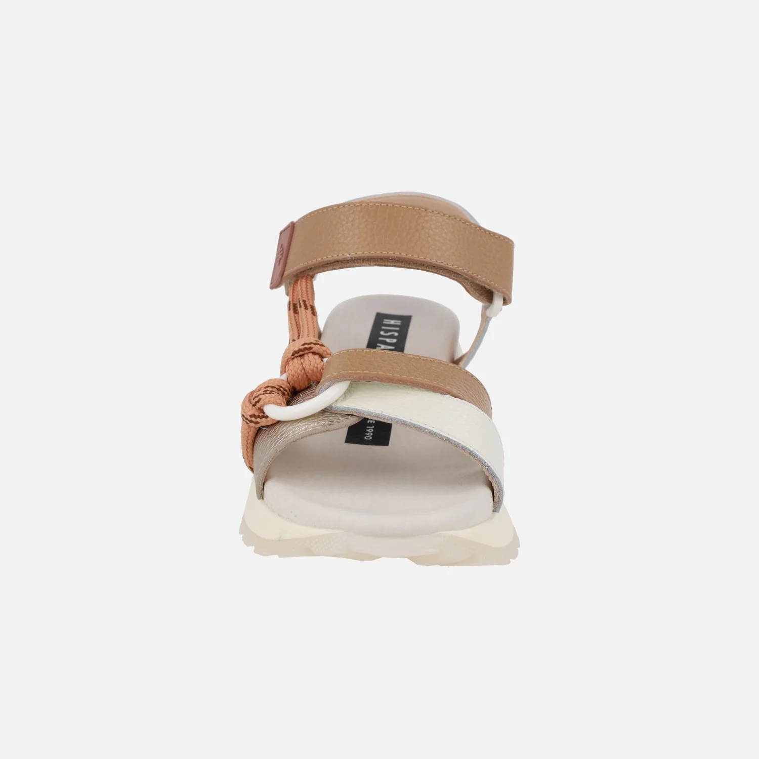 Sandalias deportivas de piel con cierre de velcro - Image 5