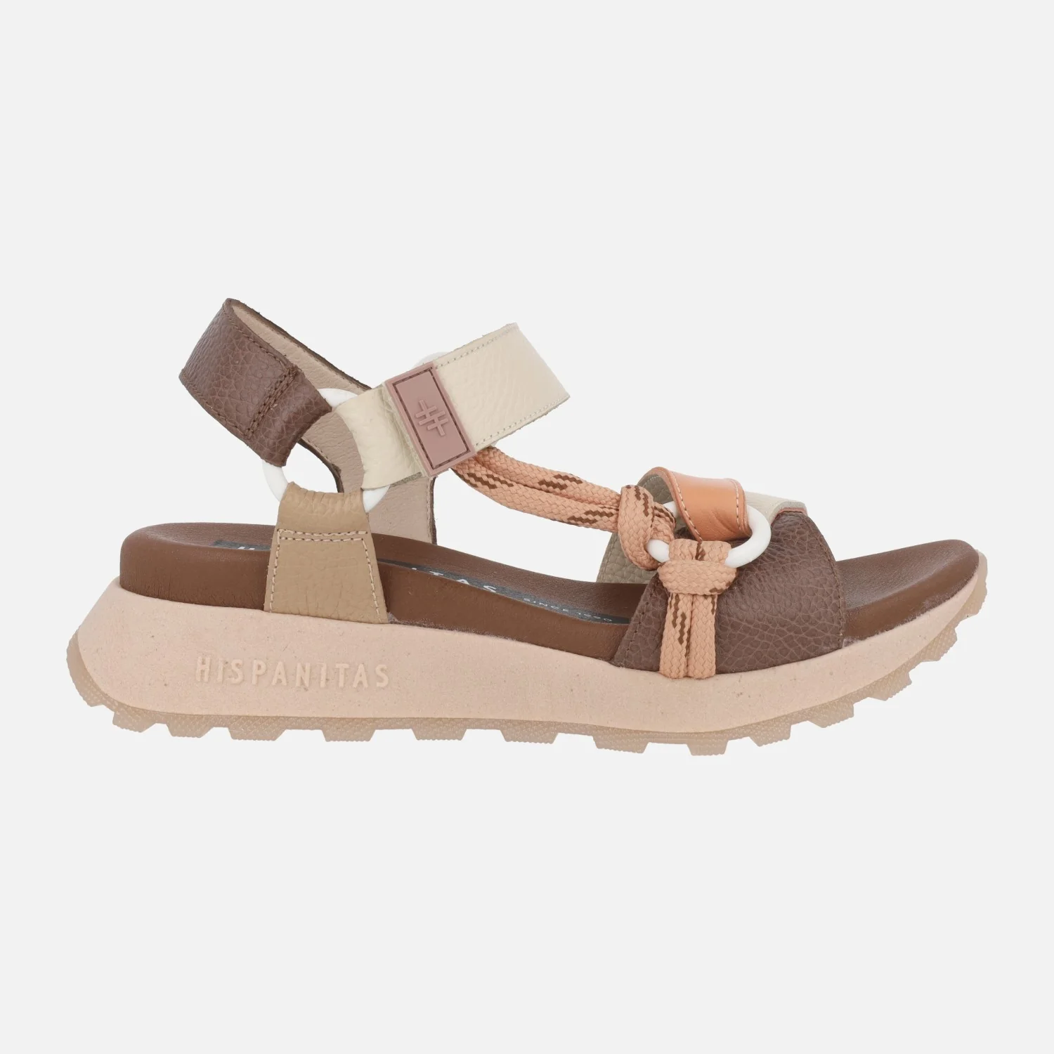 Sandalias deportivas de piel con cierre de velcro - Image 7