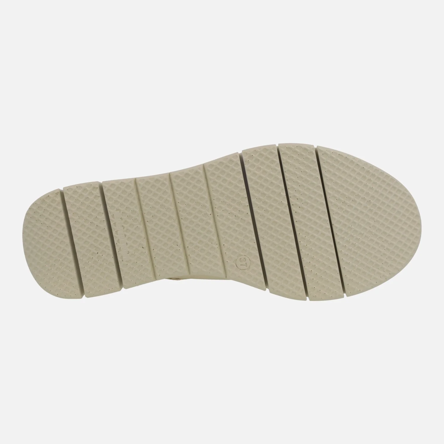 Sandalias doradas de piel con piezas efecto trenzado - Image 5