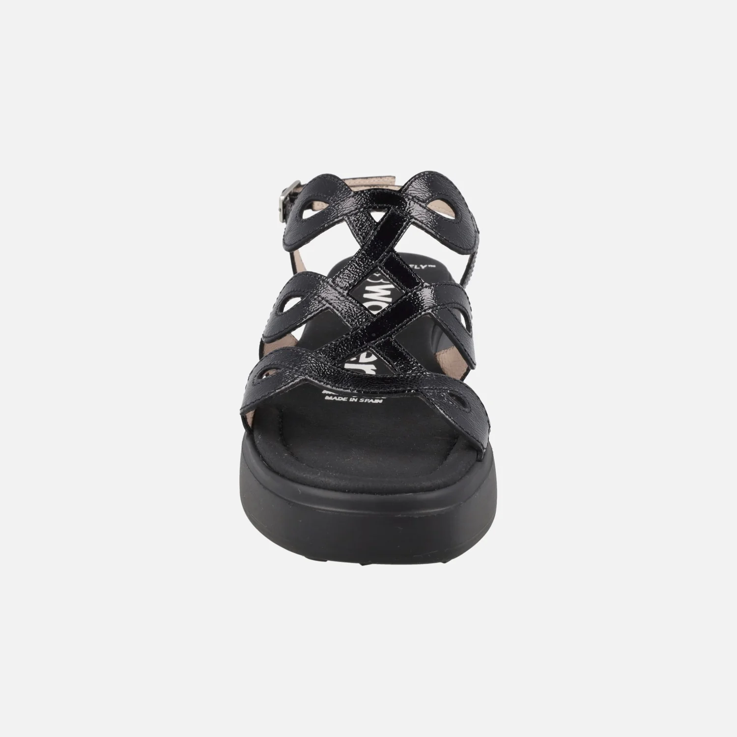 Sandalias en charol negro Heaven 03 - Image 5