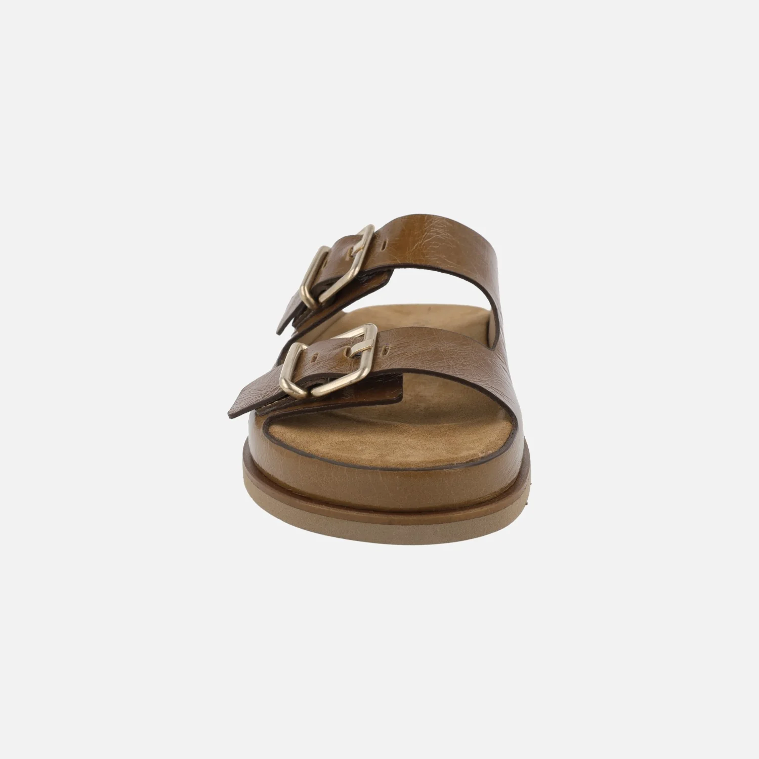 Sandalias en piel charol con cierre de hebillas - Image 11