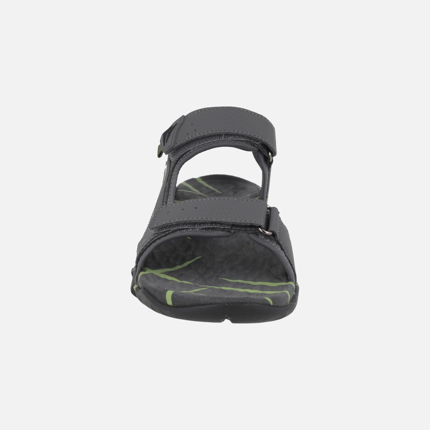 Sandalias grises para hombre con cierres de velcro Jerez 01 - Image 5