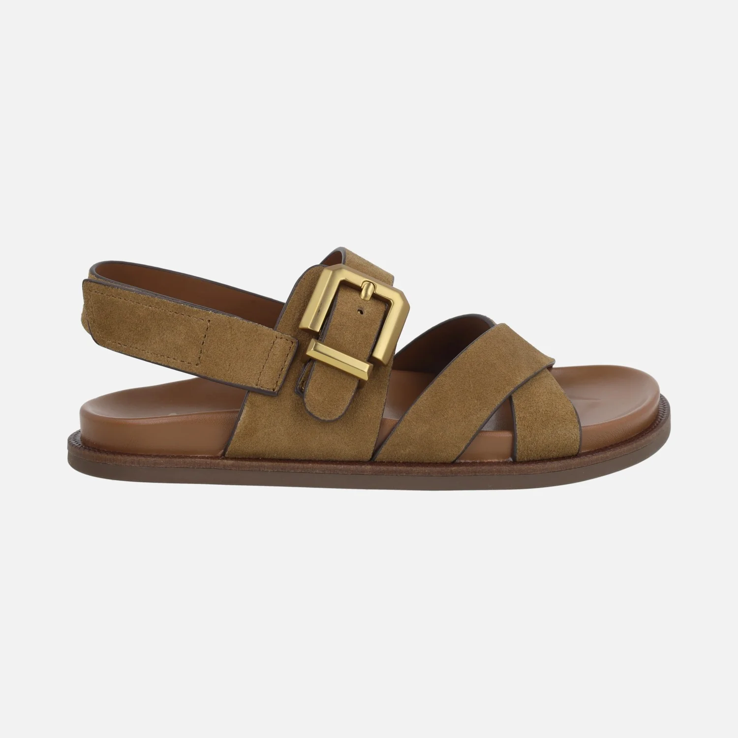 Sandalias Isabella con hebilla y cierre de velcro