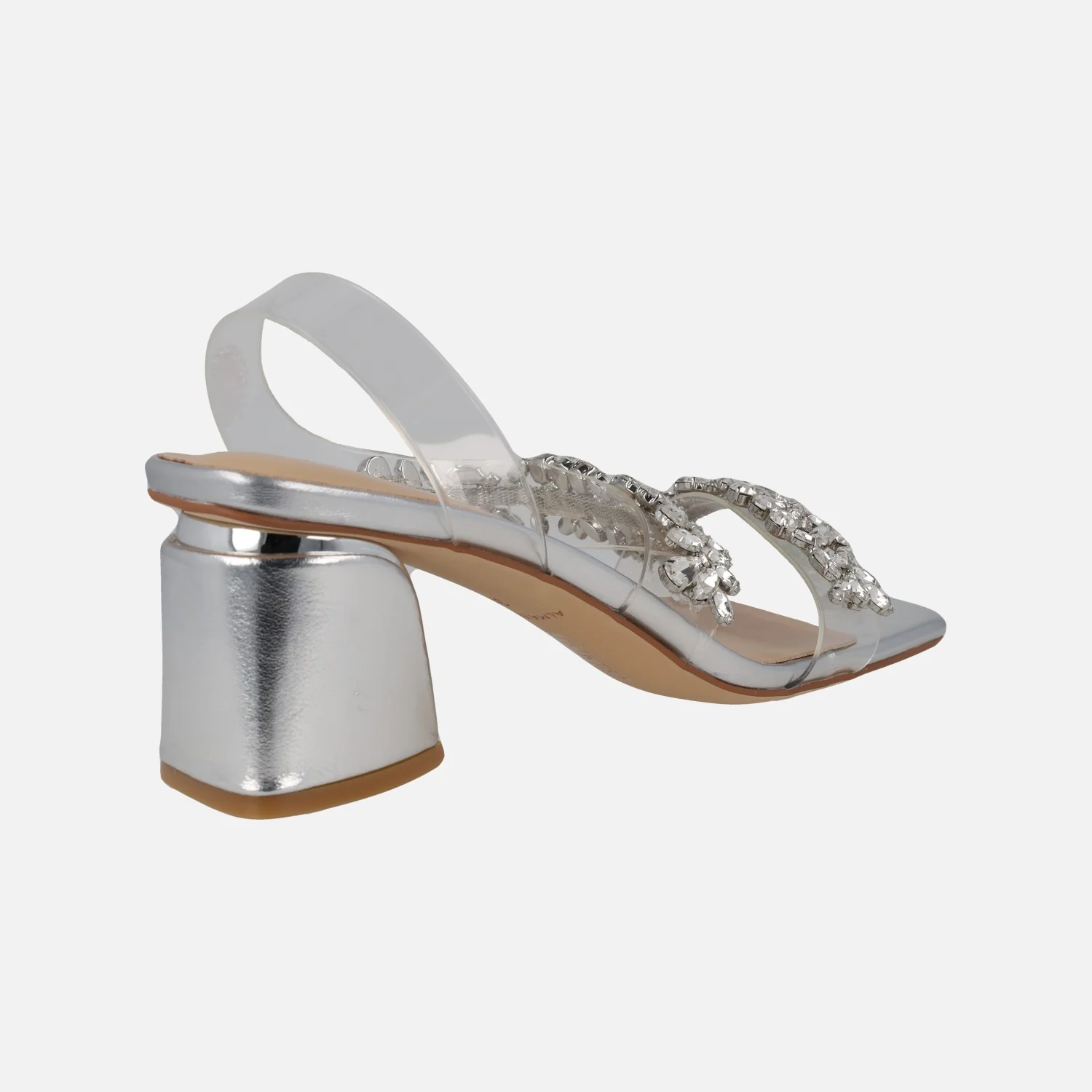 Sandalias Joya con pedrería y vinilo - Image 4