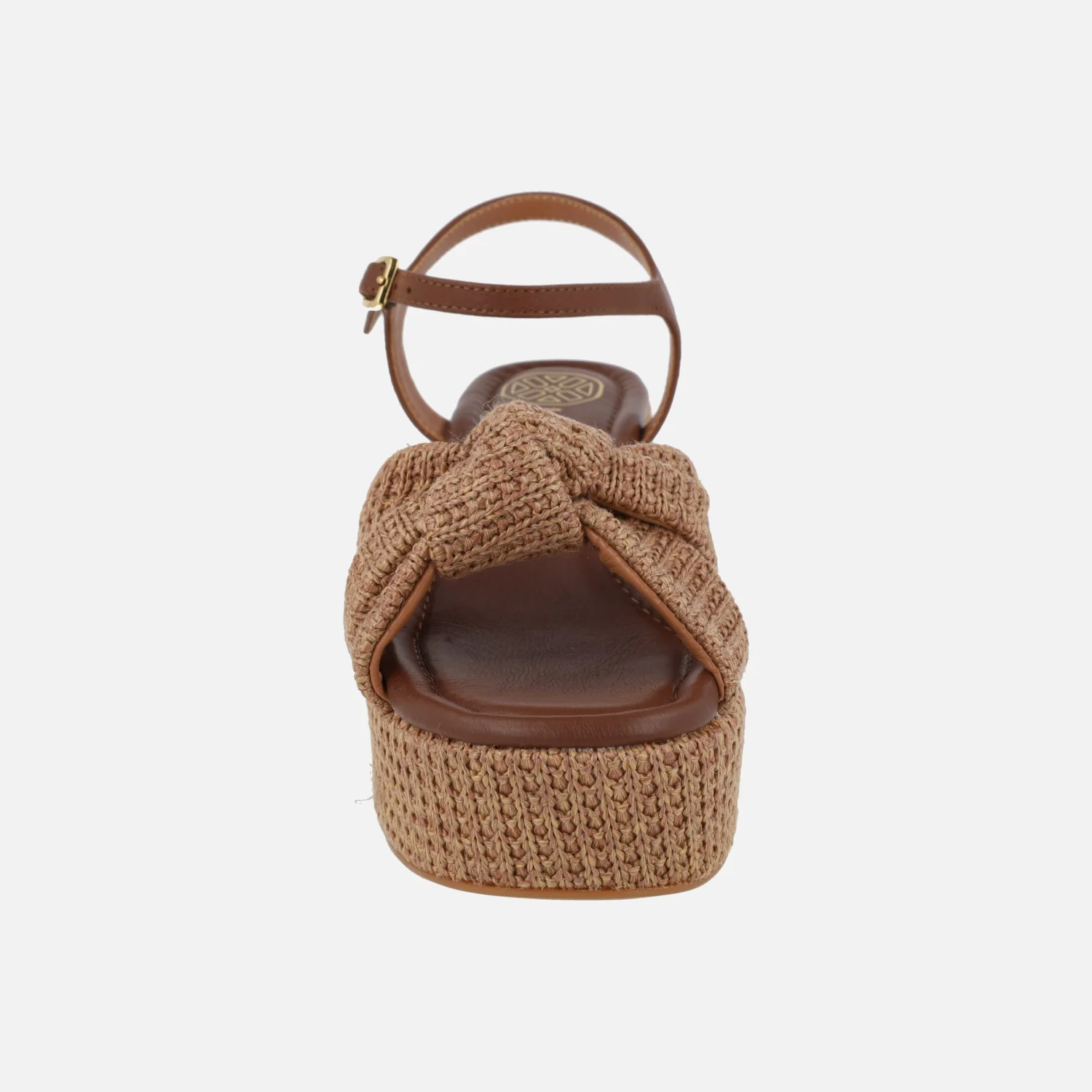 Sandalias Kasidi en tejido rafia con detalle de nudo - Image 11