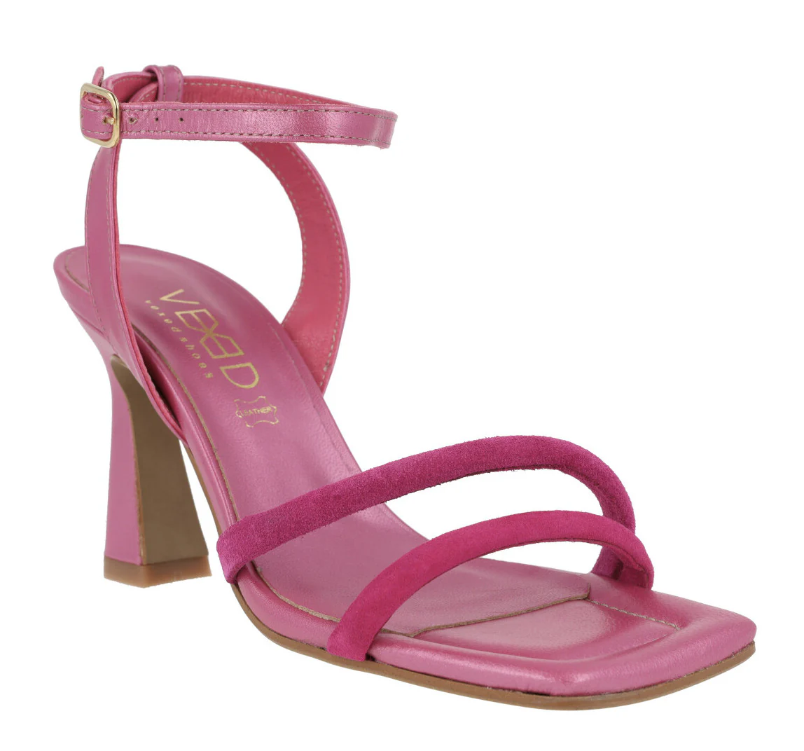 Sandalias Kate con tacón alto y pulsera al tobillo - Image 2