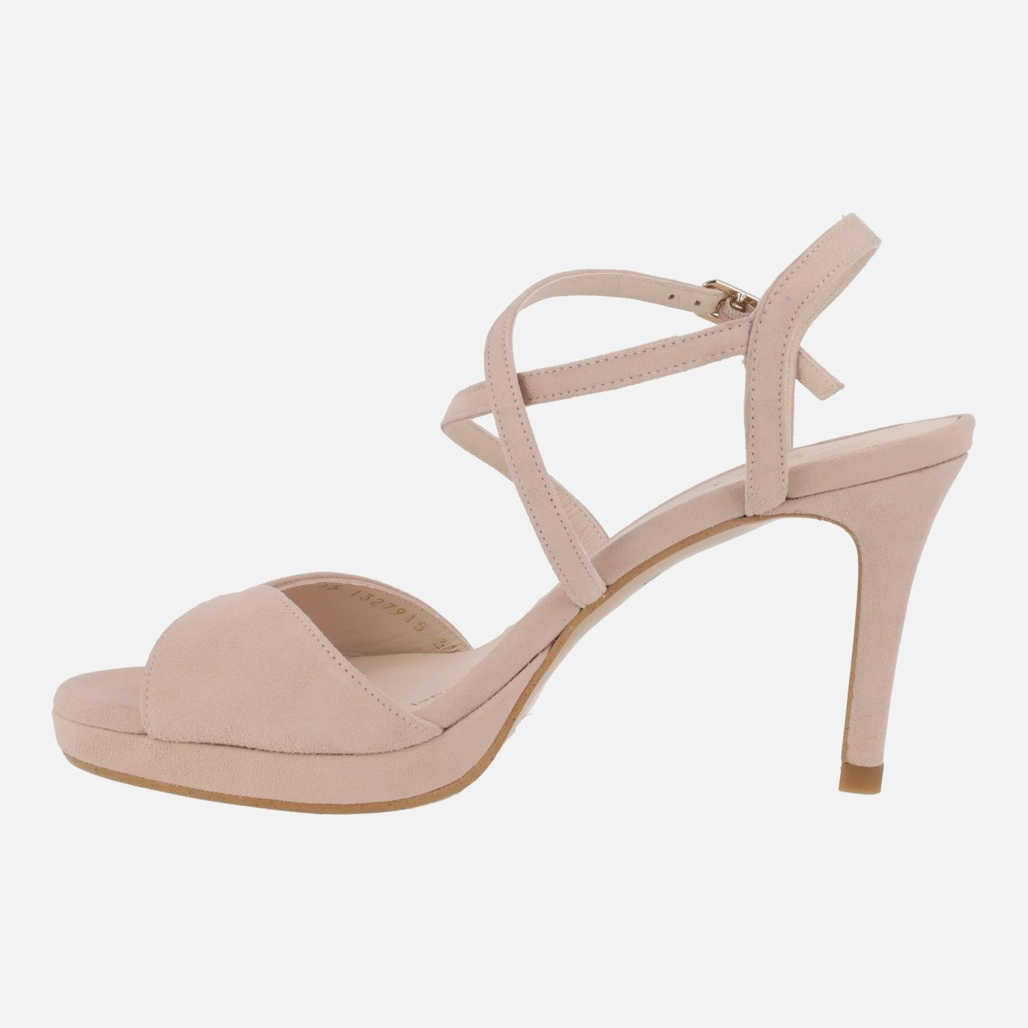 Sandalias Lasarate en ante nude - Image 3