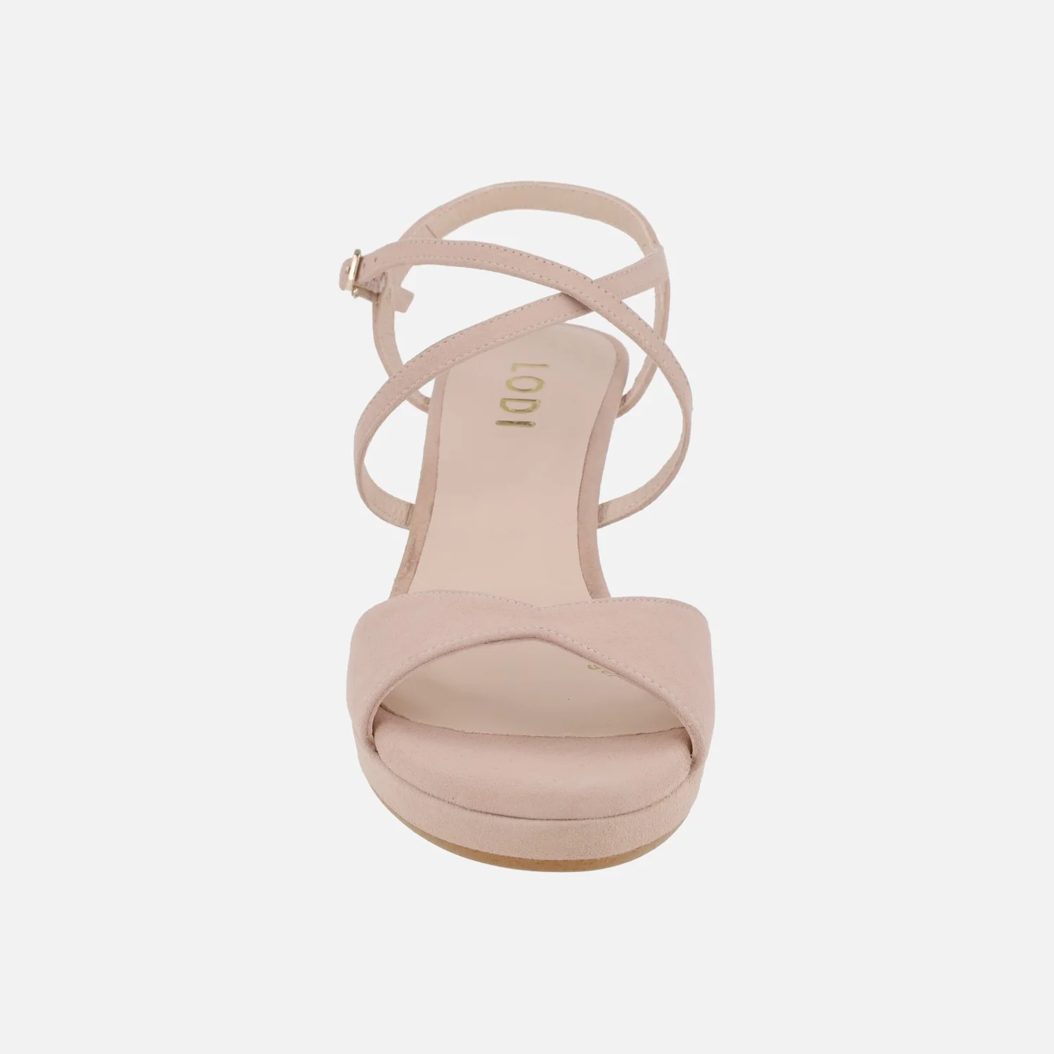 Sandalias Lasarate en ante nude - Image 5