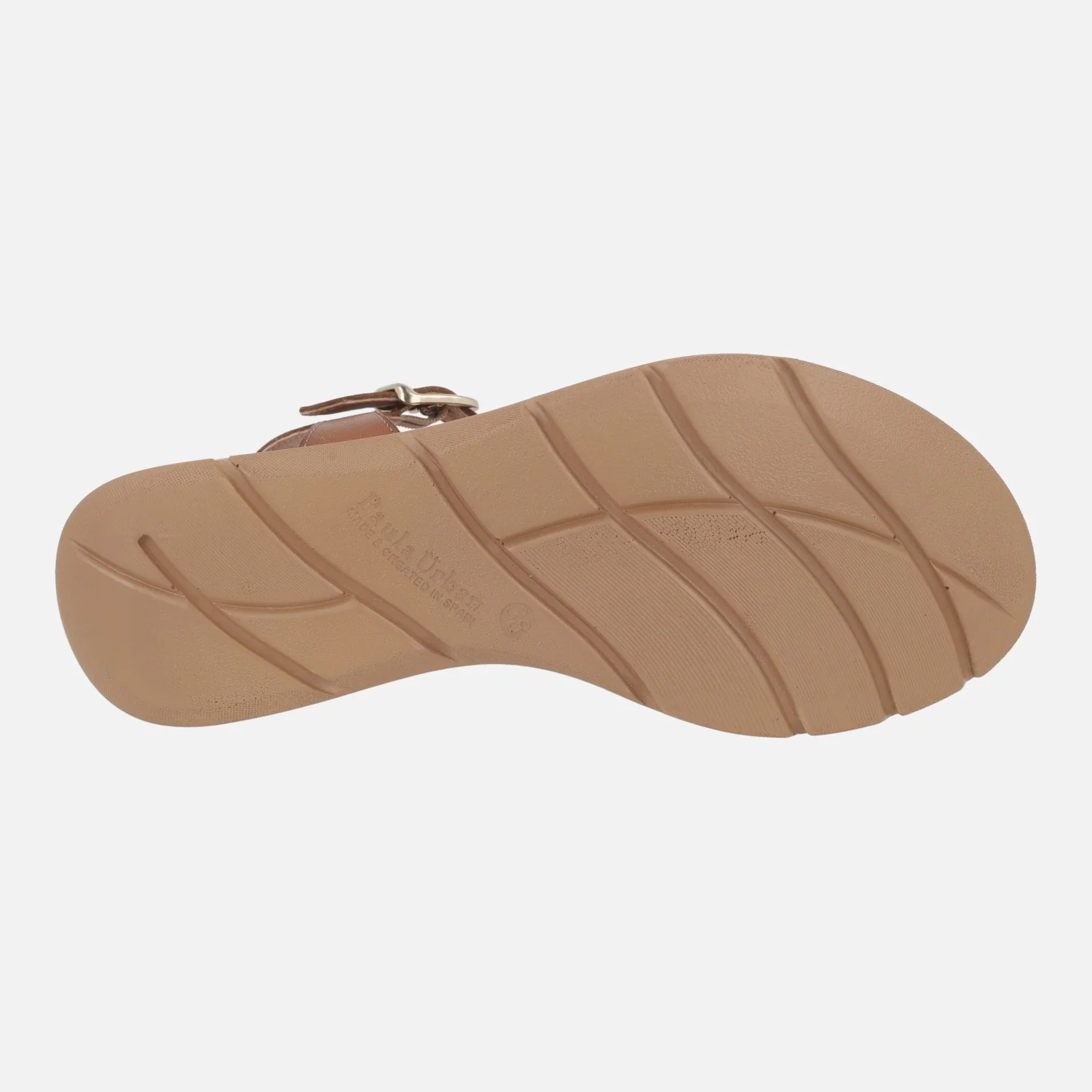 Sandalias marrones con escote pico y pulsera al tobillo - Image 6