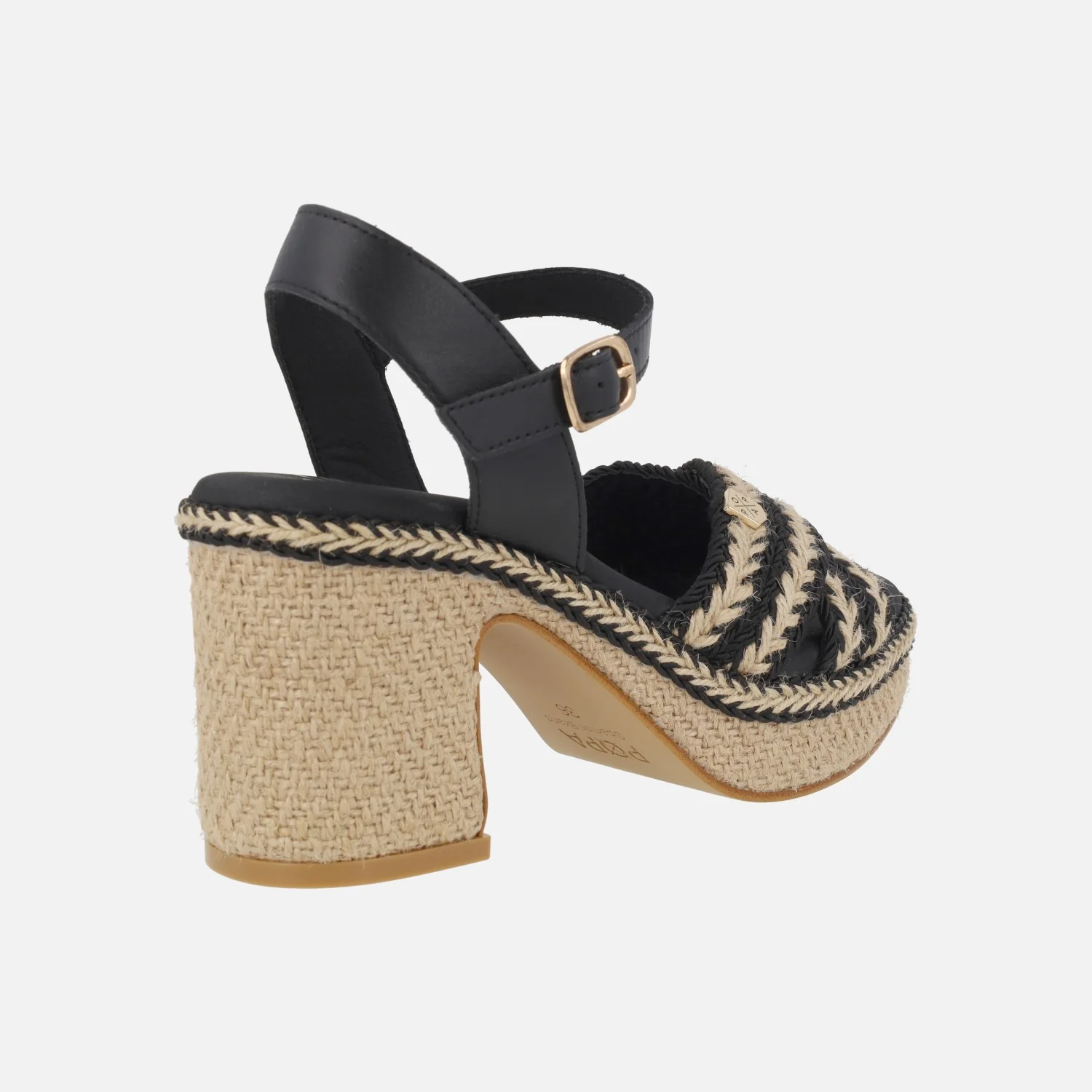 Sandalias Melia con tacón y plataforma de yute - Image 10