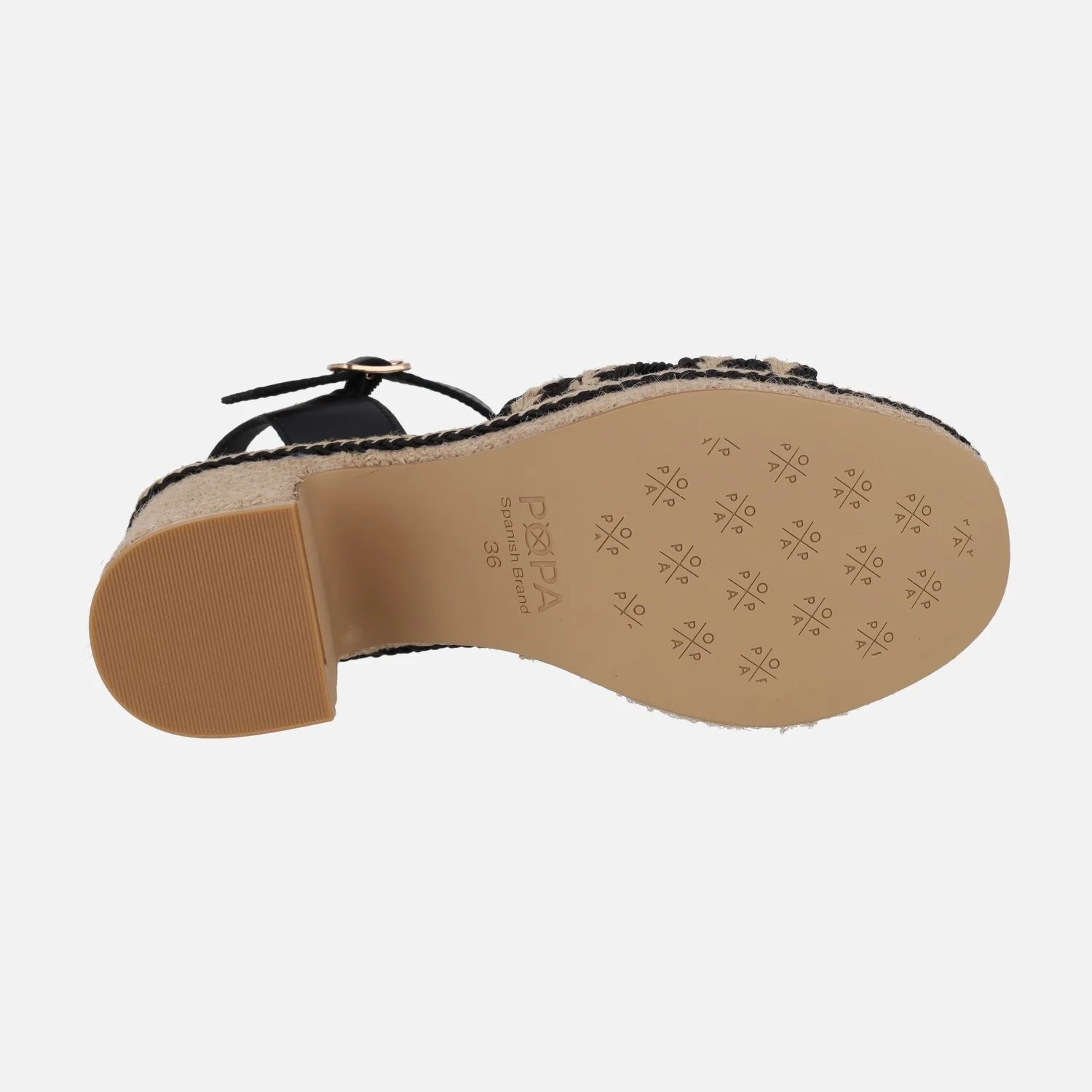 Sandalias Melia con tacón y plataforma de yute - Image 12