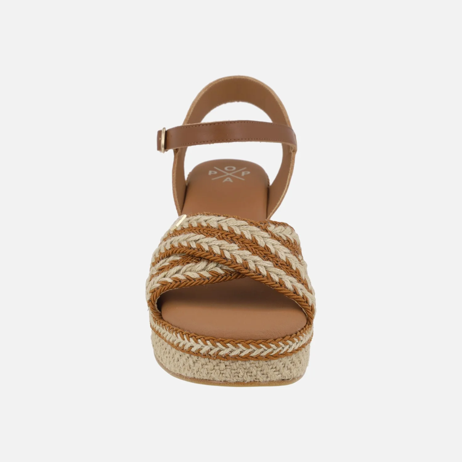 Sandalias Melia con tacón y plataforma de yute - Image 5