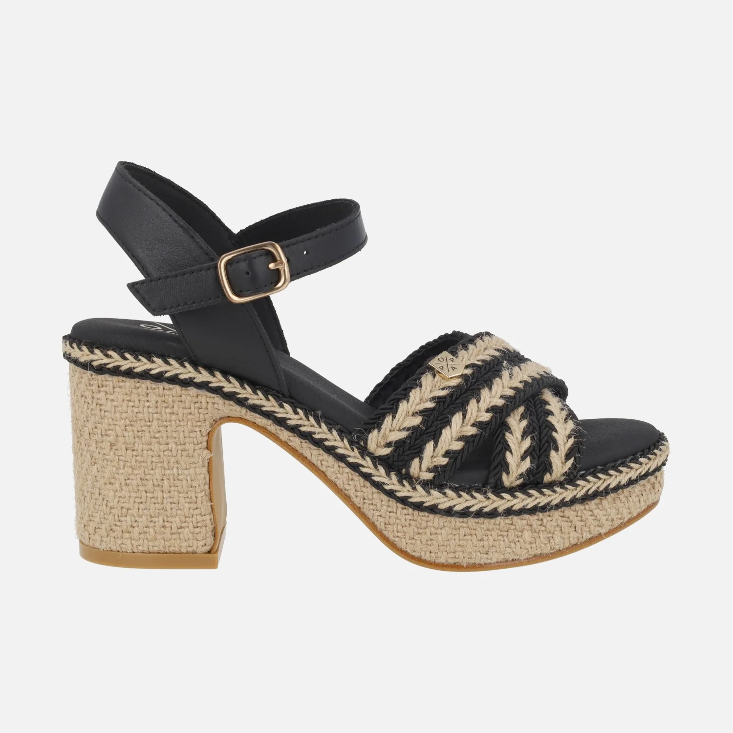 Sandalias Melia con tacón y plataforma de yute - Image 7