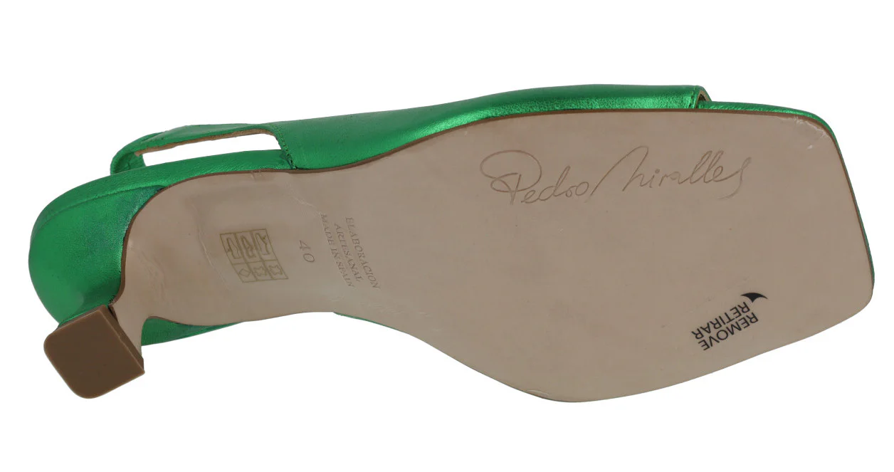 Sandalias metalizadas de tacón bajo Waterloo - Image 10