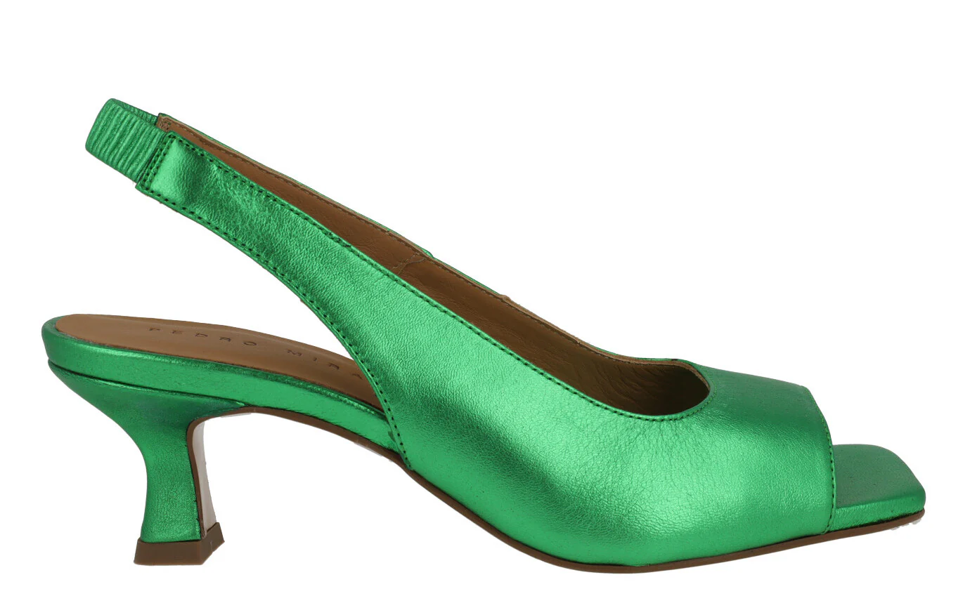Sandalias metalizadas de tacón bajo Waterloo - Image 6
