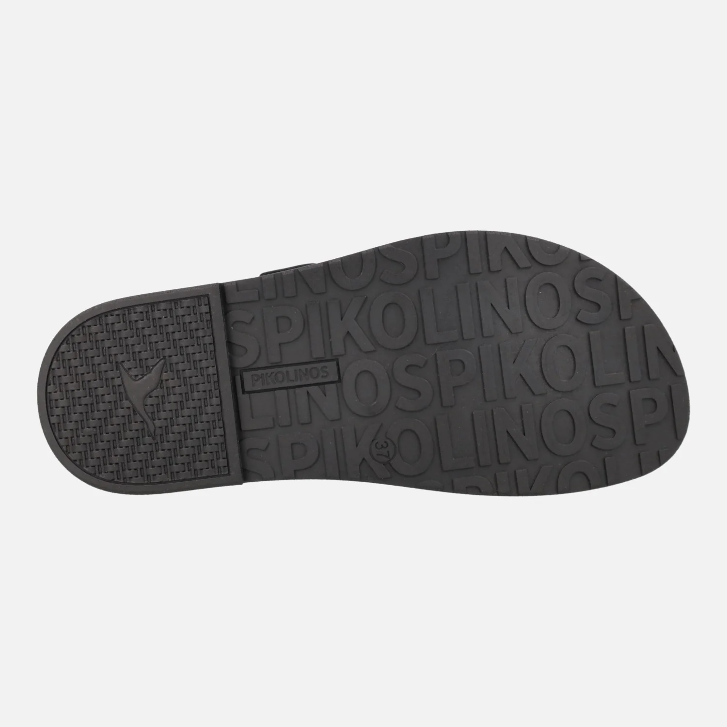Sandalias negras de piel con tachas y hebillas Aitana - Image 6