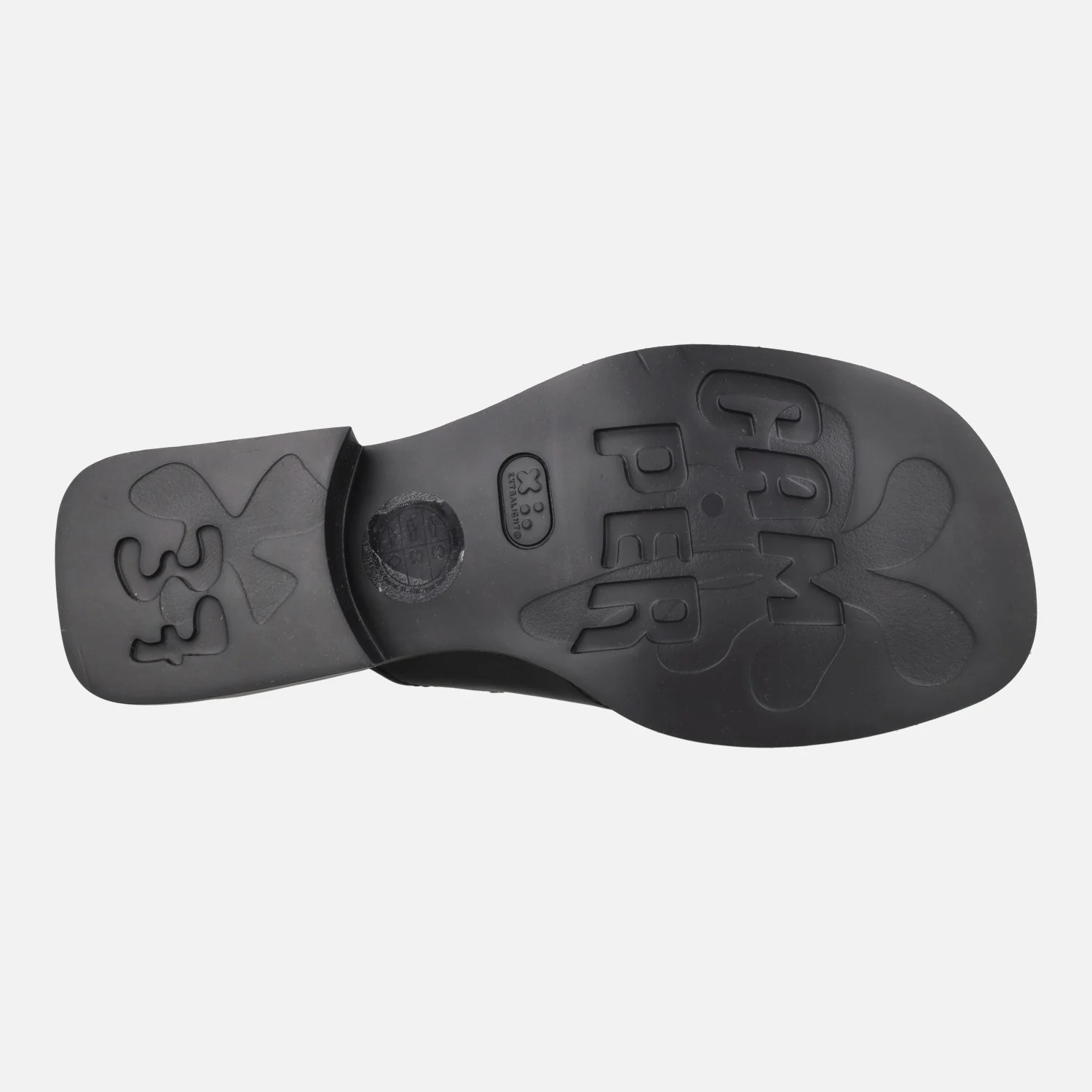 Sandalias negras de piel con tiras cruzadas para mujer Dana - Image 6