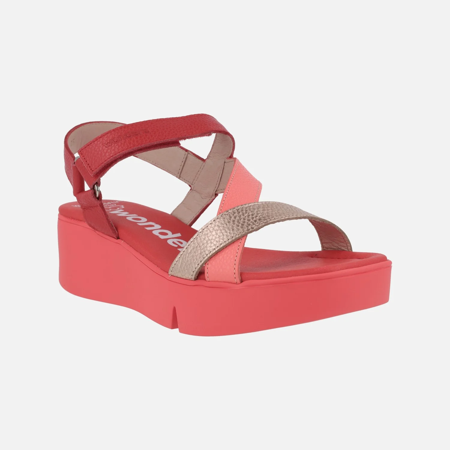 Sandalias Pandora con tiras combinadas y plataforma Extralight - Image 2