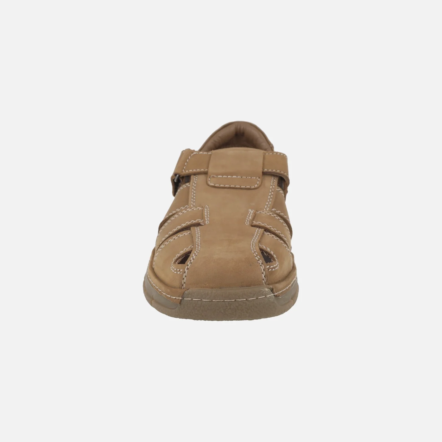 Sandalias para hombre en piel nobuck cuero con cierre de velcros - Image 5