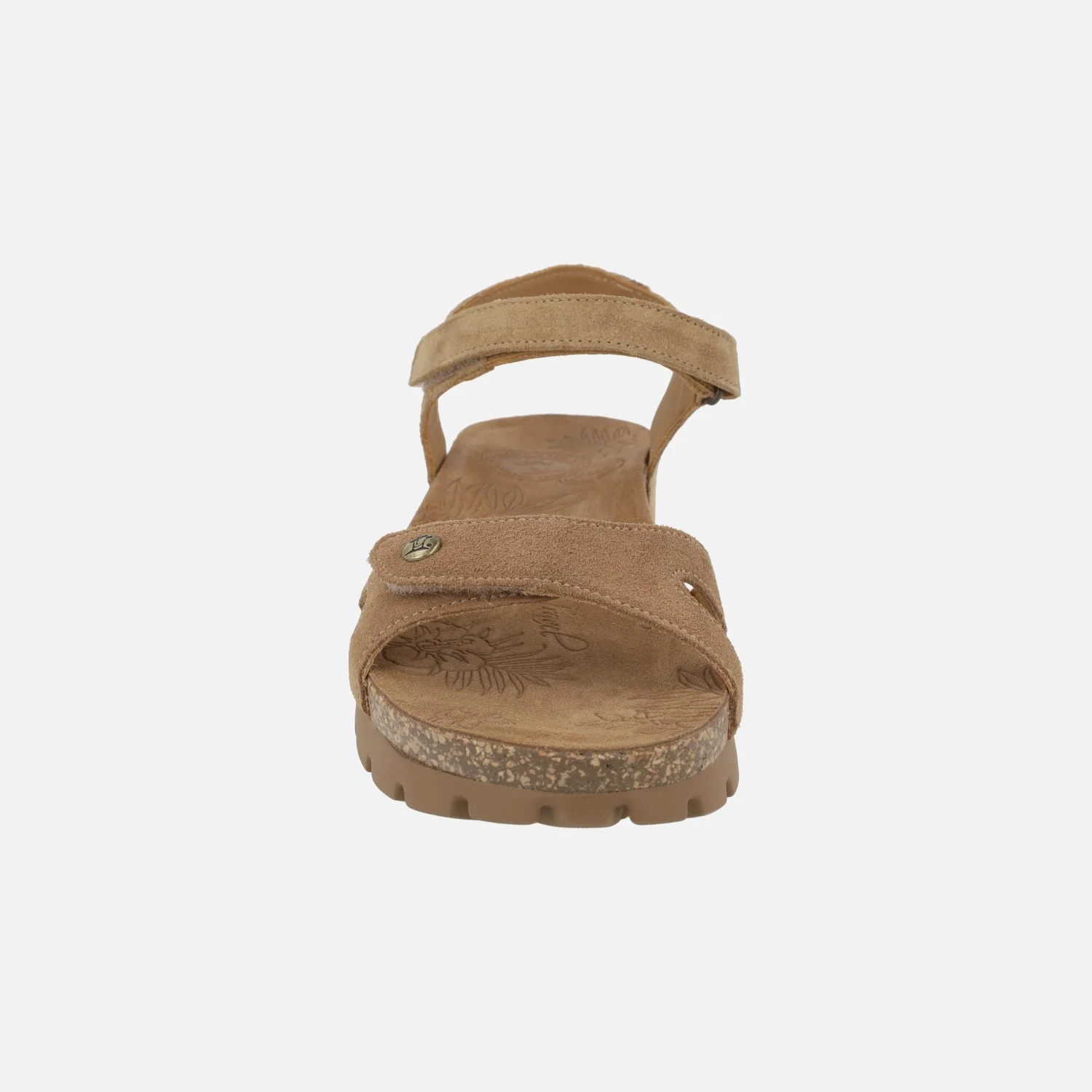 Sandalias para mujer en piel velour Sulia con cierre de velcros - Image 6