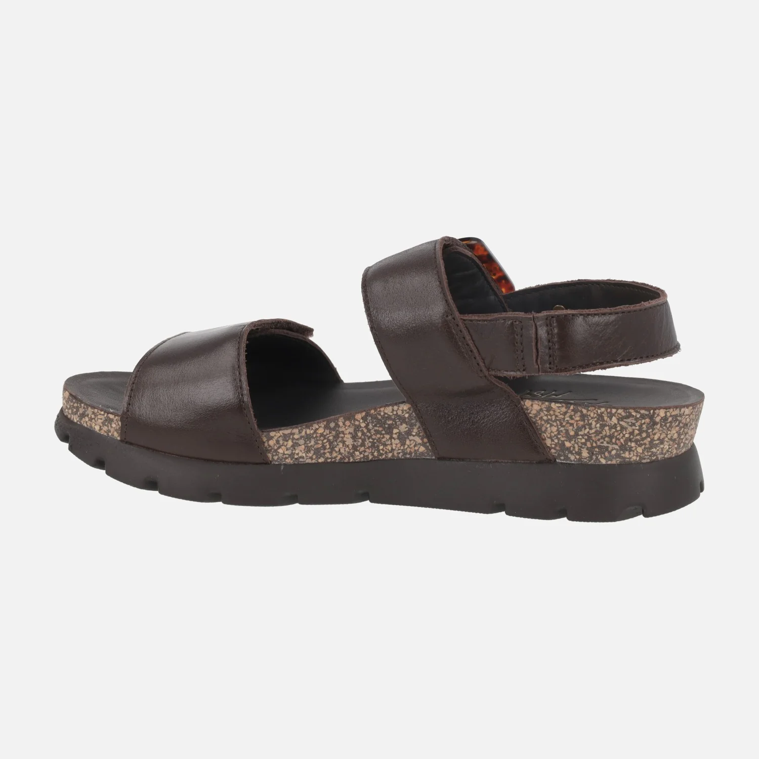 Sandalias para mujer Panama jack Sara en piel napa marrón - Image 3
