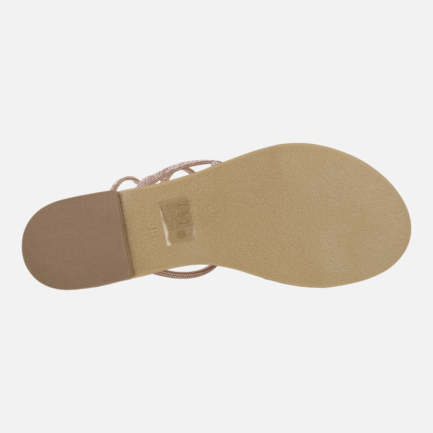 Sandalias planas de strass con tira en espiral ajustable al tobillo - Image 10