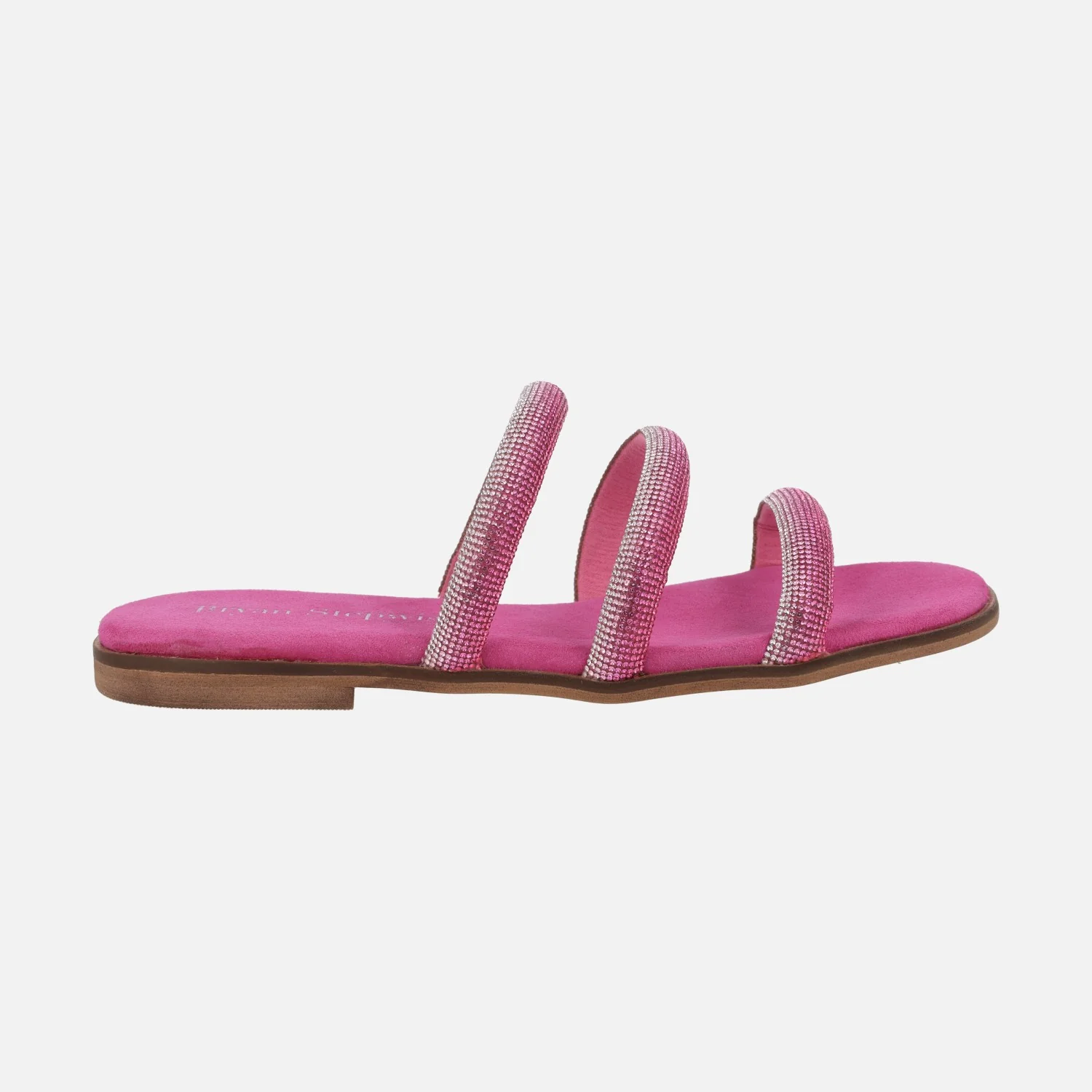 Sandalias planas con tiras de strass - Image 6