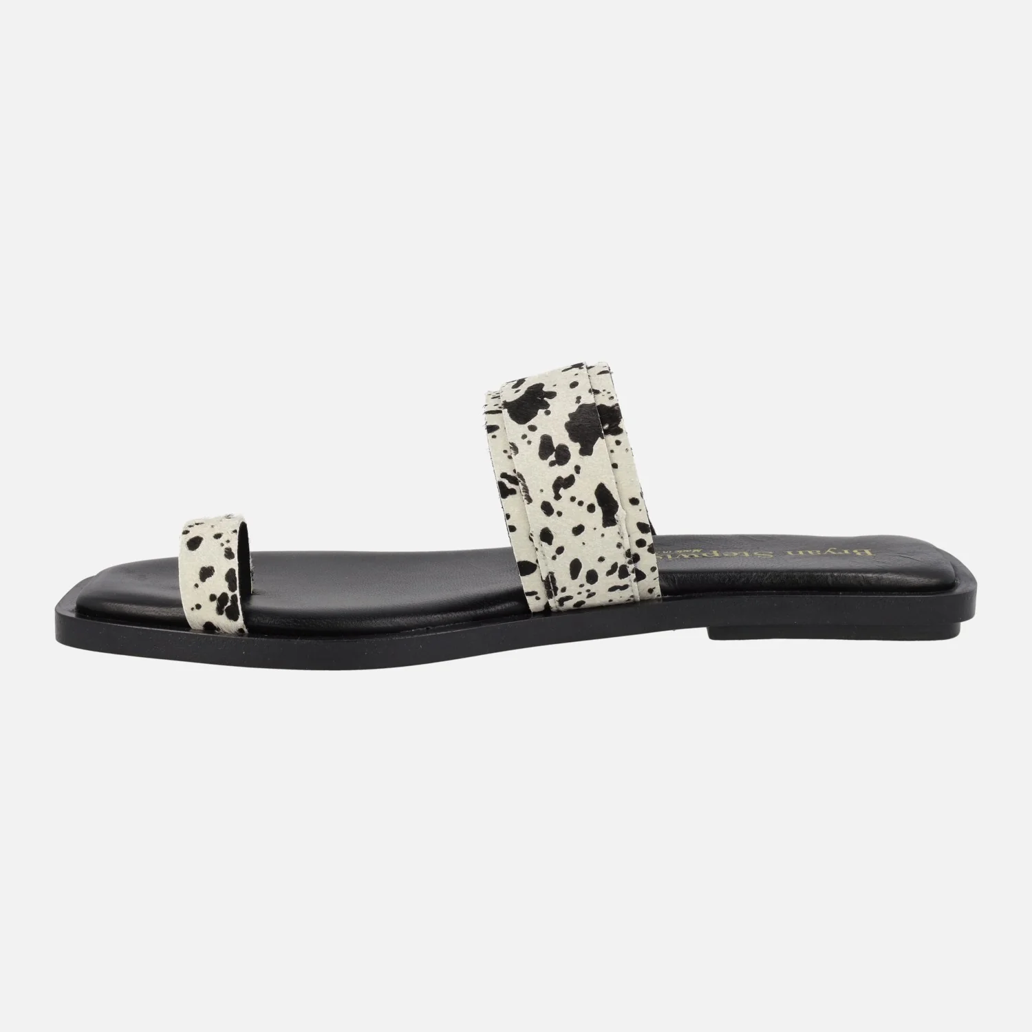Sandalias planas de dedo con estampado animal print - Image 10