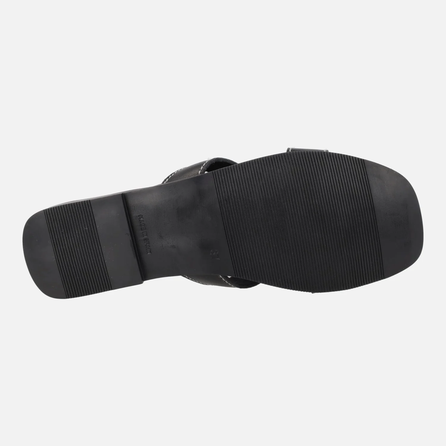 Sandalias planas de piel con adorno metálico - Image 18