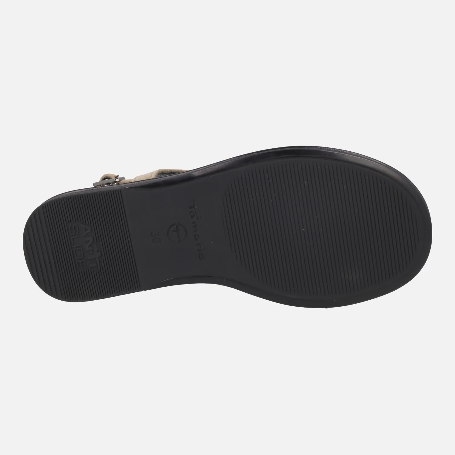 Sandalias planas de piel con pieza para dedo efecto anillo - Image 12