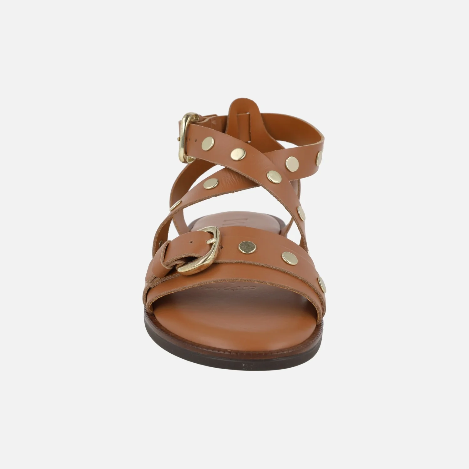 Sandalias planas de piel con tachas Kora 42 - Image 11