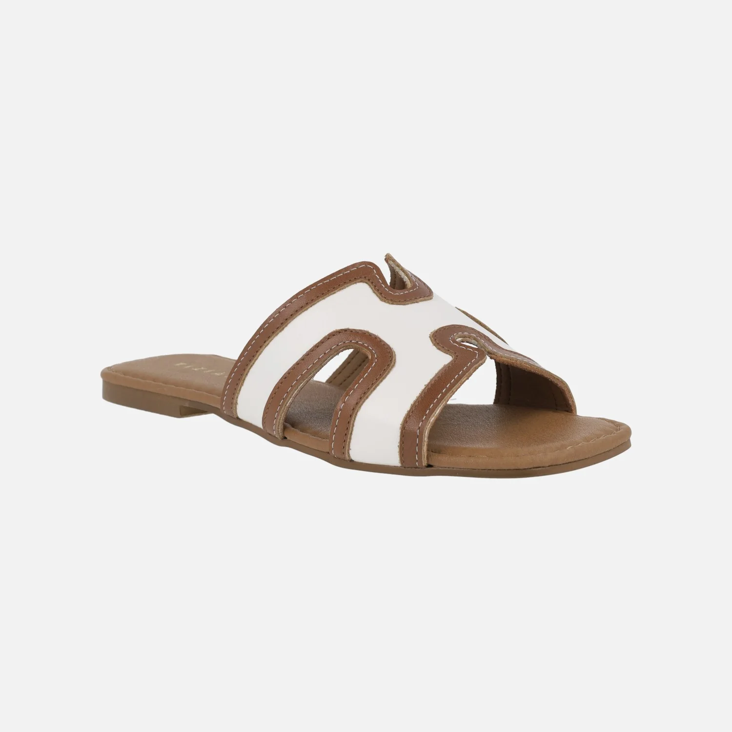 Sandalias planas en combinado bicolor - Image 7