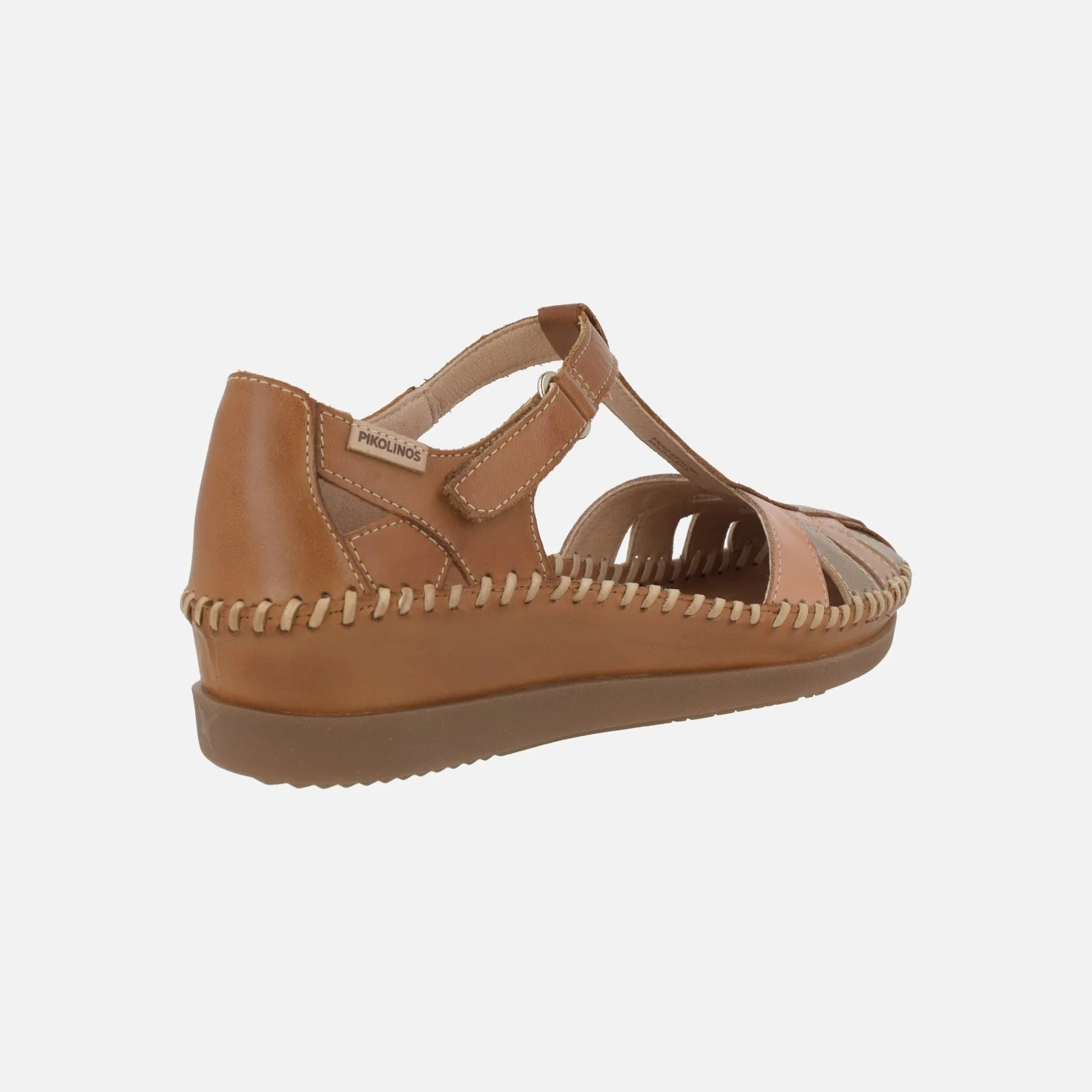 Sandalias semi abiertas en combinado de color Cadaques - Image 4