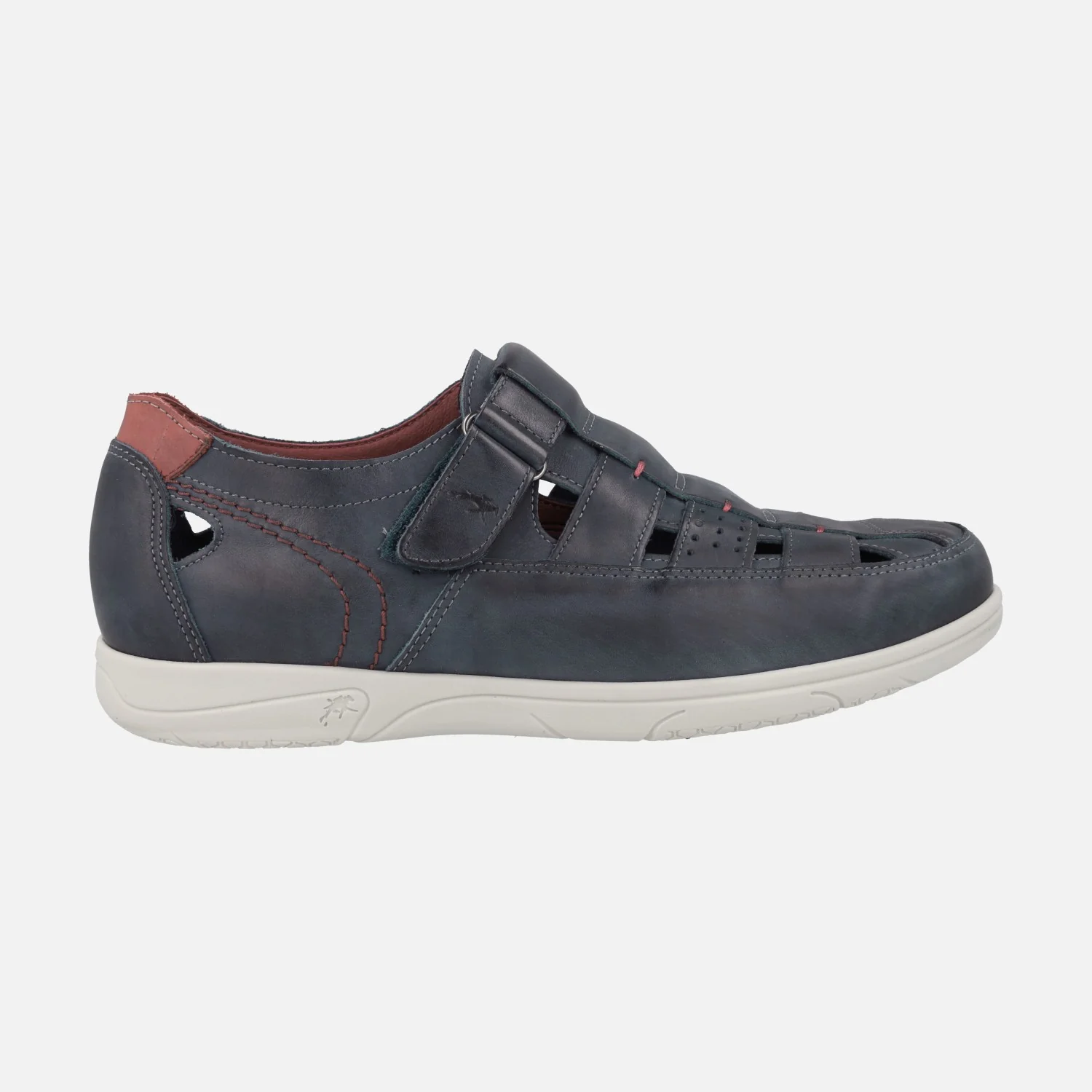 Sandalias semiabiertas para hombre con cierre de velcro Sumatra