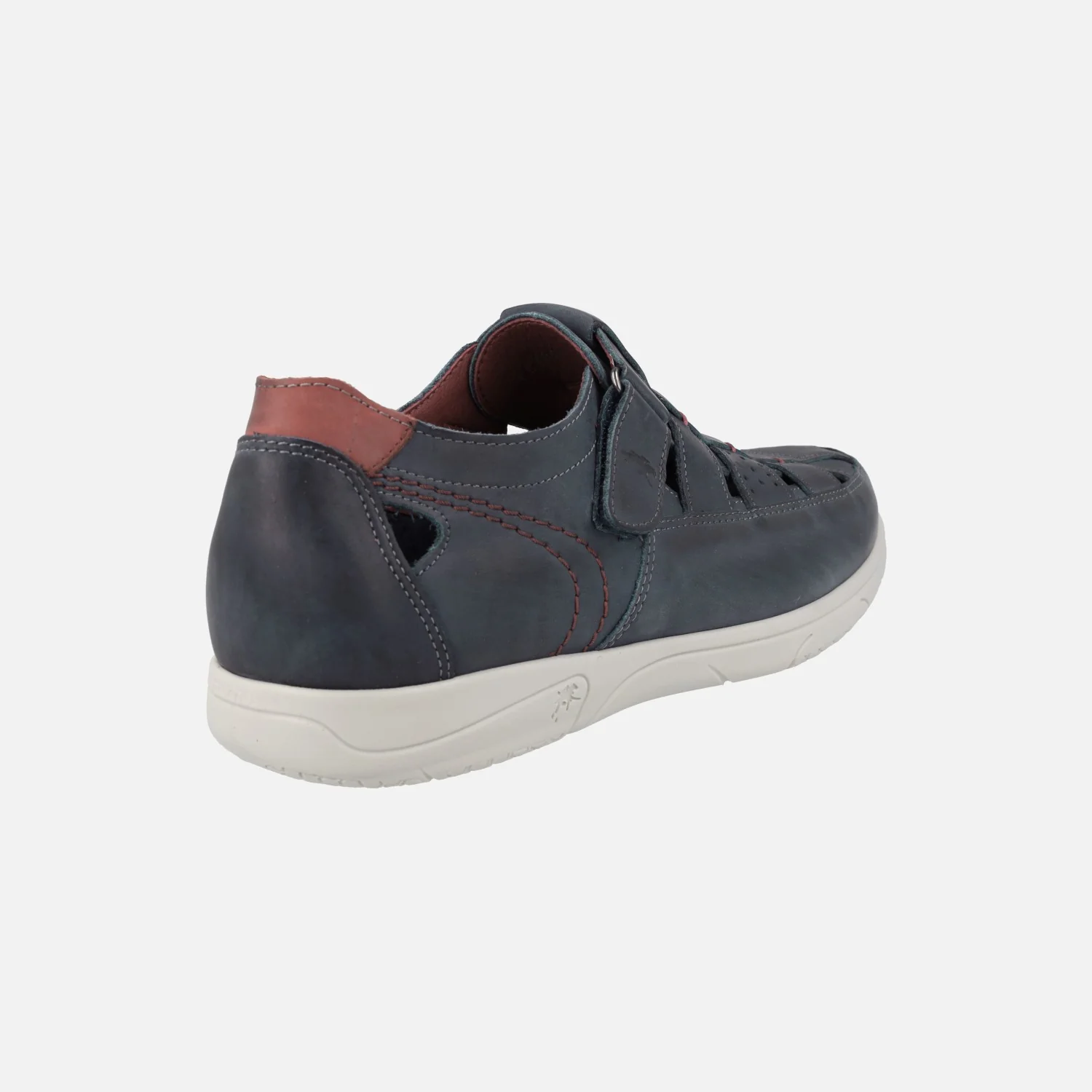 Sandalias semiabiertas para hombre con cierre de velcro Sumatra - Image 4