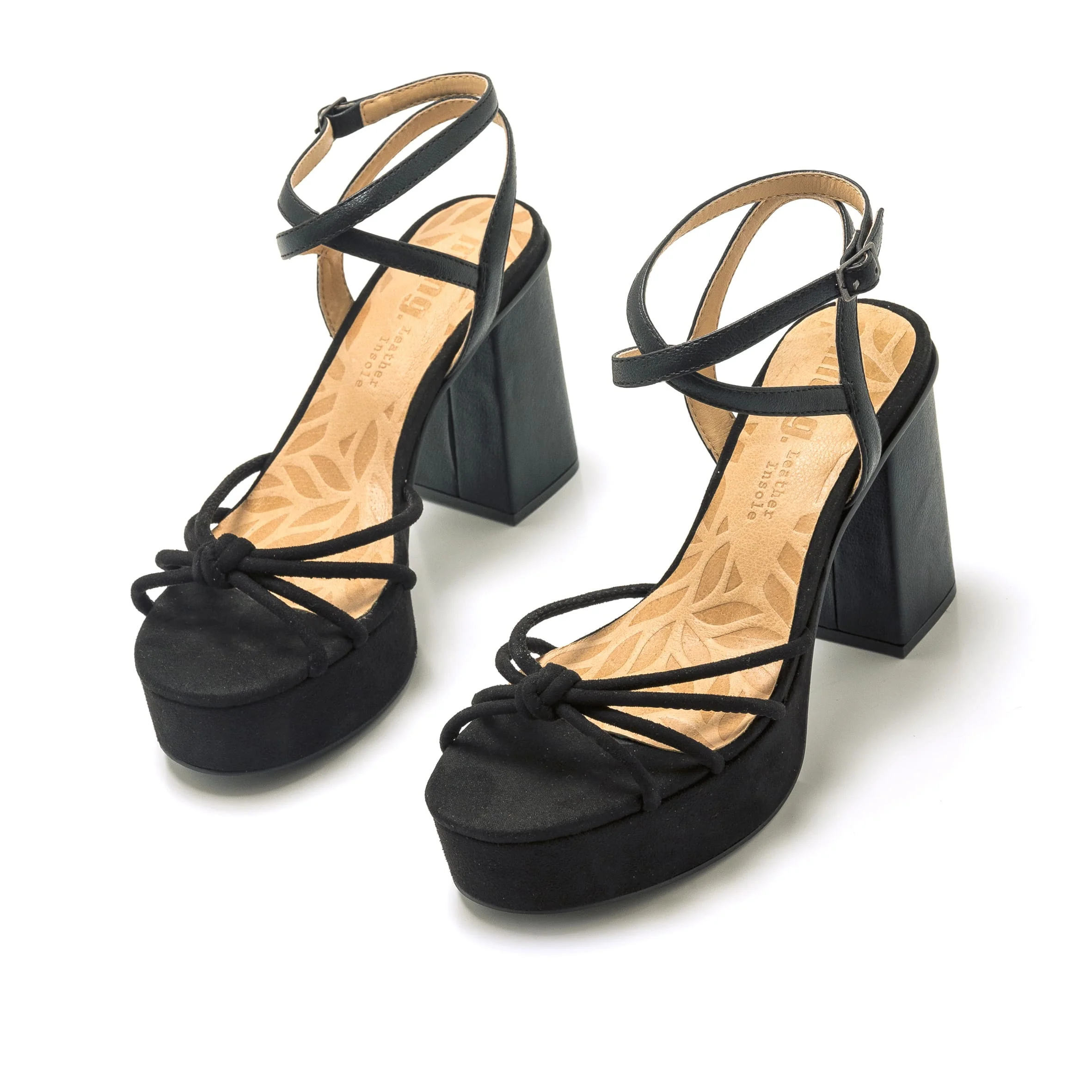 Sandalias Sindy con pala de nudo y plataforma - Image 9