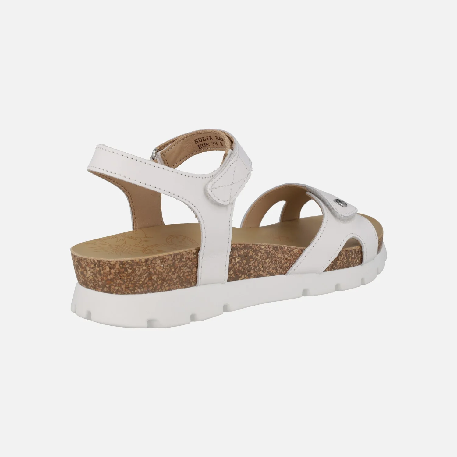 Sandalias Sulia Basics en piel con cierre de velcro - Image 12