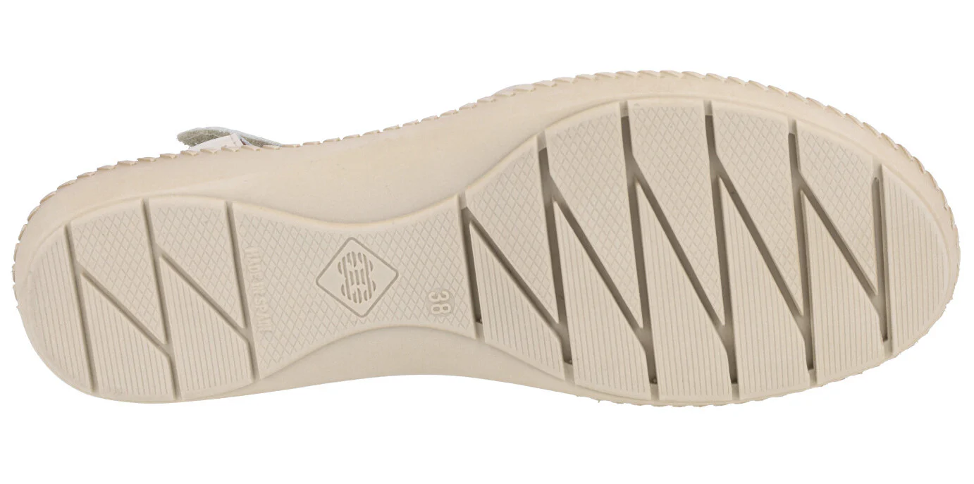 Sandalias troqueladas con cierre de velcro para mujer - Image 10